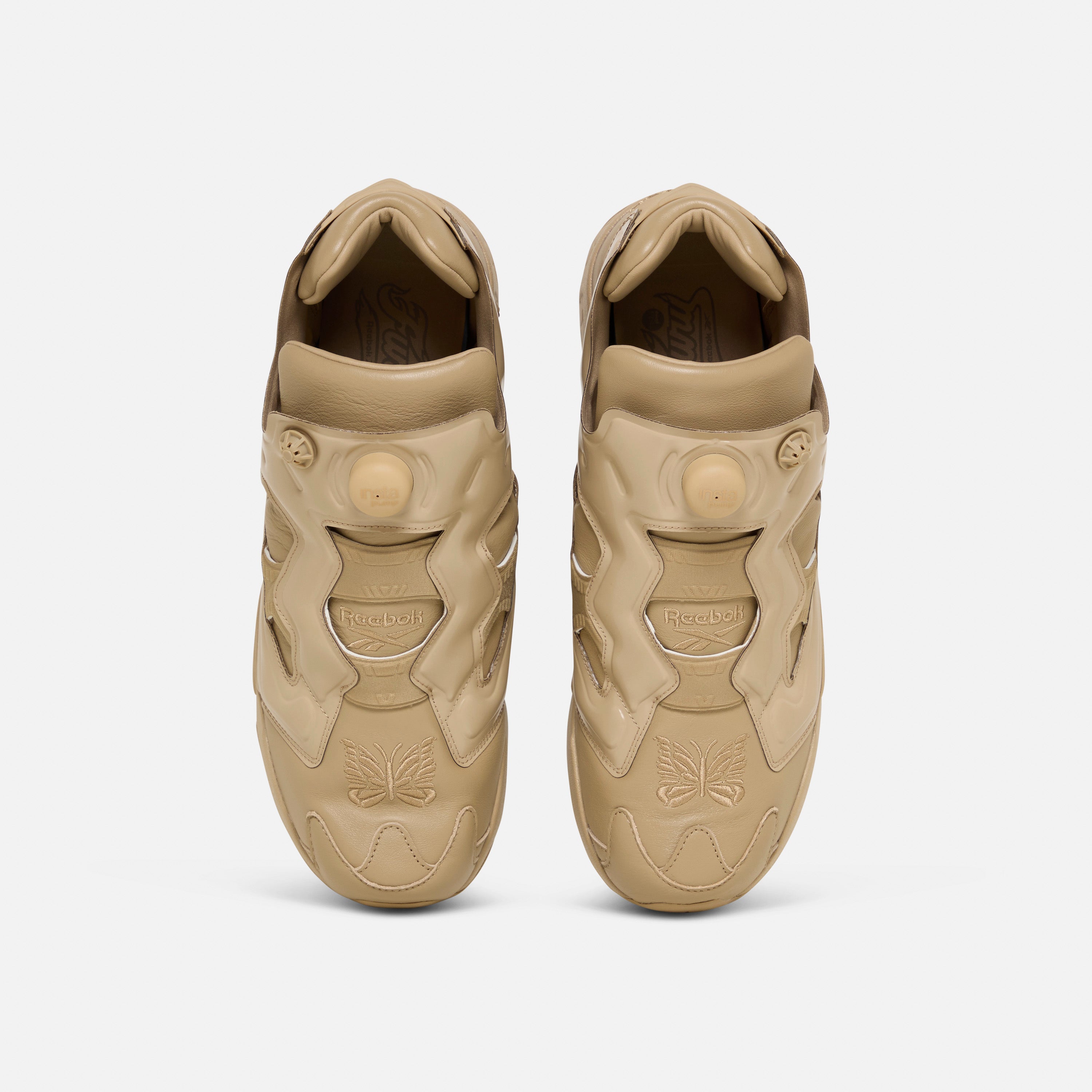 Reebok X Needles Instapump Fury 94 Canvas Sneakers - Men's Retro Running Shoes for Casual Wear & Street Style Fashion