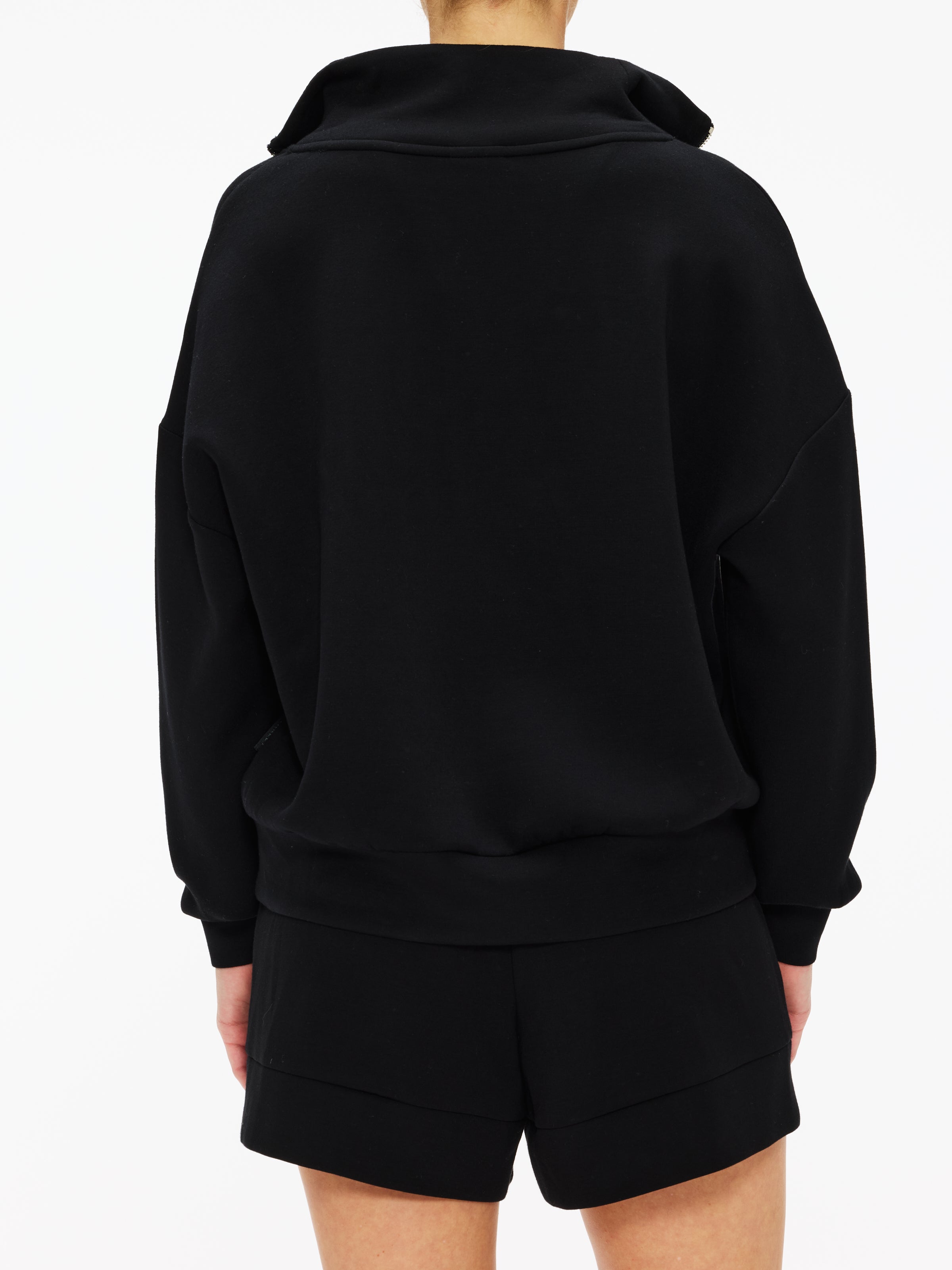 Varley Hawley Half Zip Sweatshirt for Women | Fleece Pullover with Thumb Holes | Cozy Casual Wear for Gym, Running & Outdoor Activities