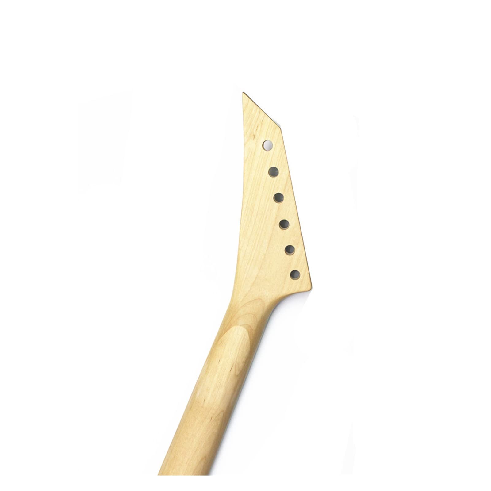 24 Frets Maple Electric Guitar Neck with Rosewood Fretboard - Premium Replacement Guitar Parts for DIY & Repair - Perfect for Rock, Blues & Metal Performances