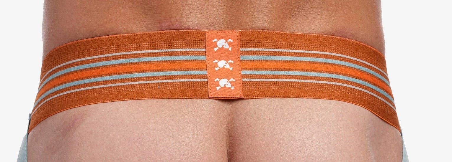 Agate Blue Locker Room Jock Strap - Comfortable Athletic Support for Sports & Workout