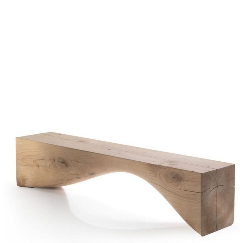 Handcrafted Solid Wood Bench - Durable & Stylish Furniture for Living Room, Bedroom, or Outdoor Patio