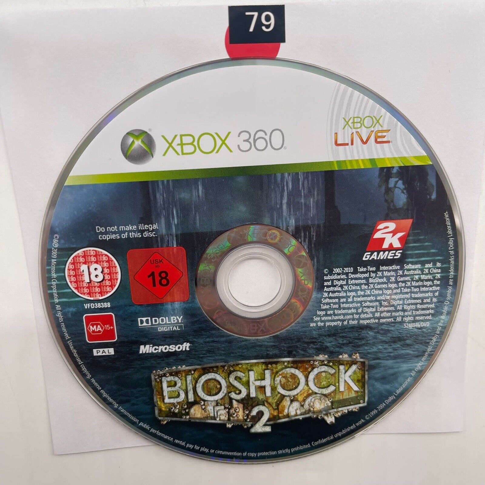 Bioshock 2 Xbox 360 Game - Complete Edition | Action-Adventure Shooter for Xbox 360 | Perfect for Single-Player Campaign & Collector's Display
