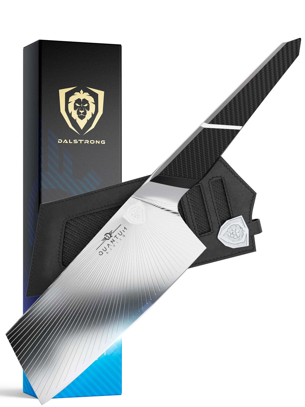 Dalstrong Quantum 1 Series 7-Inch Cleaver Knife - High Carbon German Steel, Razor Sharp Blade - Perfect for Meat Cutting, Vegetable Chopping & Asian Cuisine Preparation
