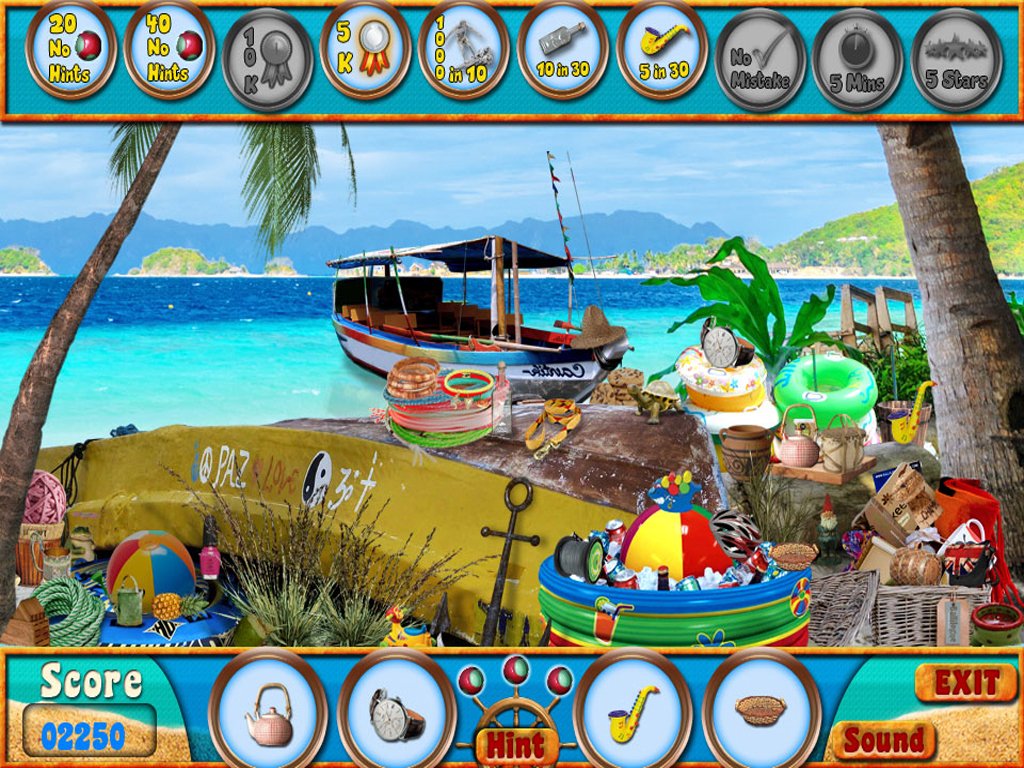 Coastline - Hidden Object Puzzle Game for Mac [Digital Download] - Fun Brain Teaser for Family & Relaxing Entertainment