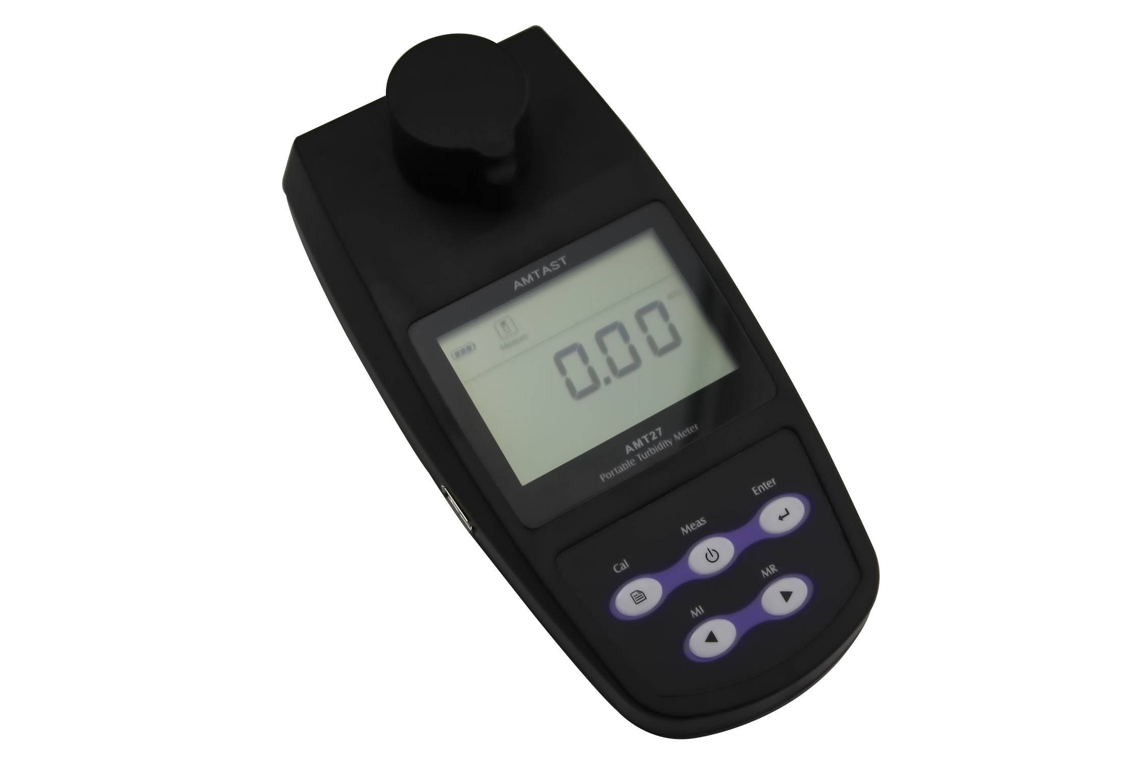 Portable Turbidity Meter Kit - 0-1100 NTU/FNU, 0-275 EBC, 0-9999 ASBC Water Quality Tester with 2 Glass Vials | Perfect for Aquariums, Pools, and Drinking Water Testing