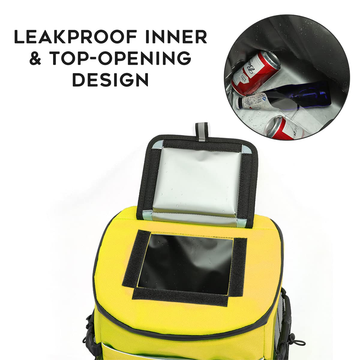 30L Insulated Cooler Backpack - Leakproof Thermal Picnic Bag for Camping, Hiking & Outdoor Adventures | Large Capacity Cool Bag Rucksack
