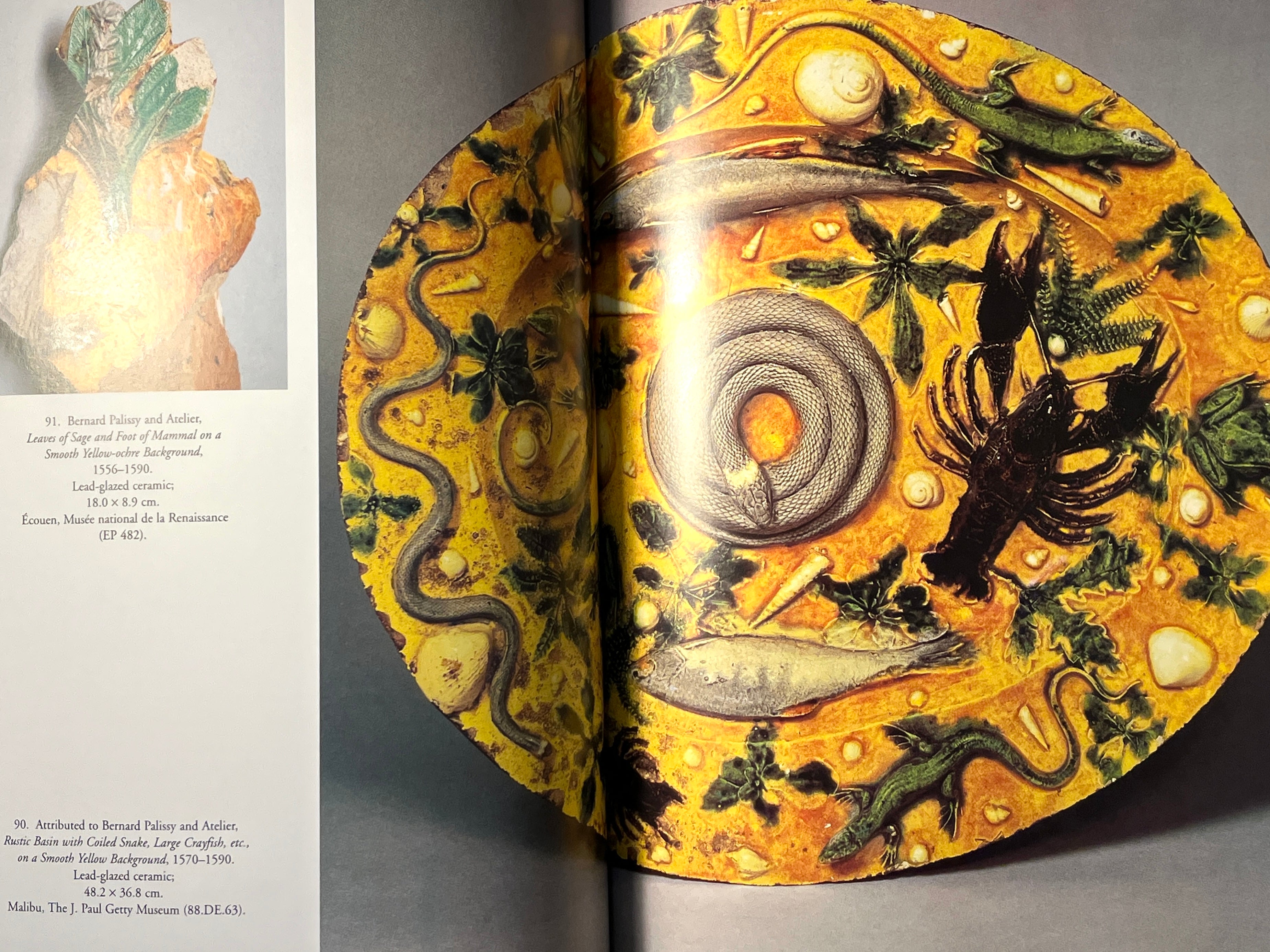Bernard Palissy: In Search of Earthly Paradise - Flammarion 1996 Hardcover Book - Rare Collectible Art History Volume - Perfect for Art Collectors & Renaissance Studies
