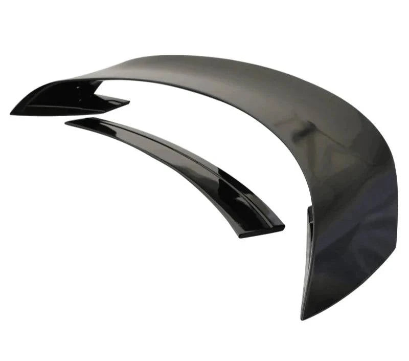 2015-2023 Ford Mustang GT350R Style Glossy Black ABS Rear Spoiler Wing - High Performance Car Styling for Racing & Street Driving