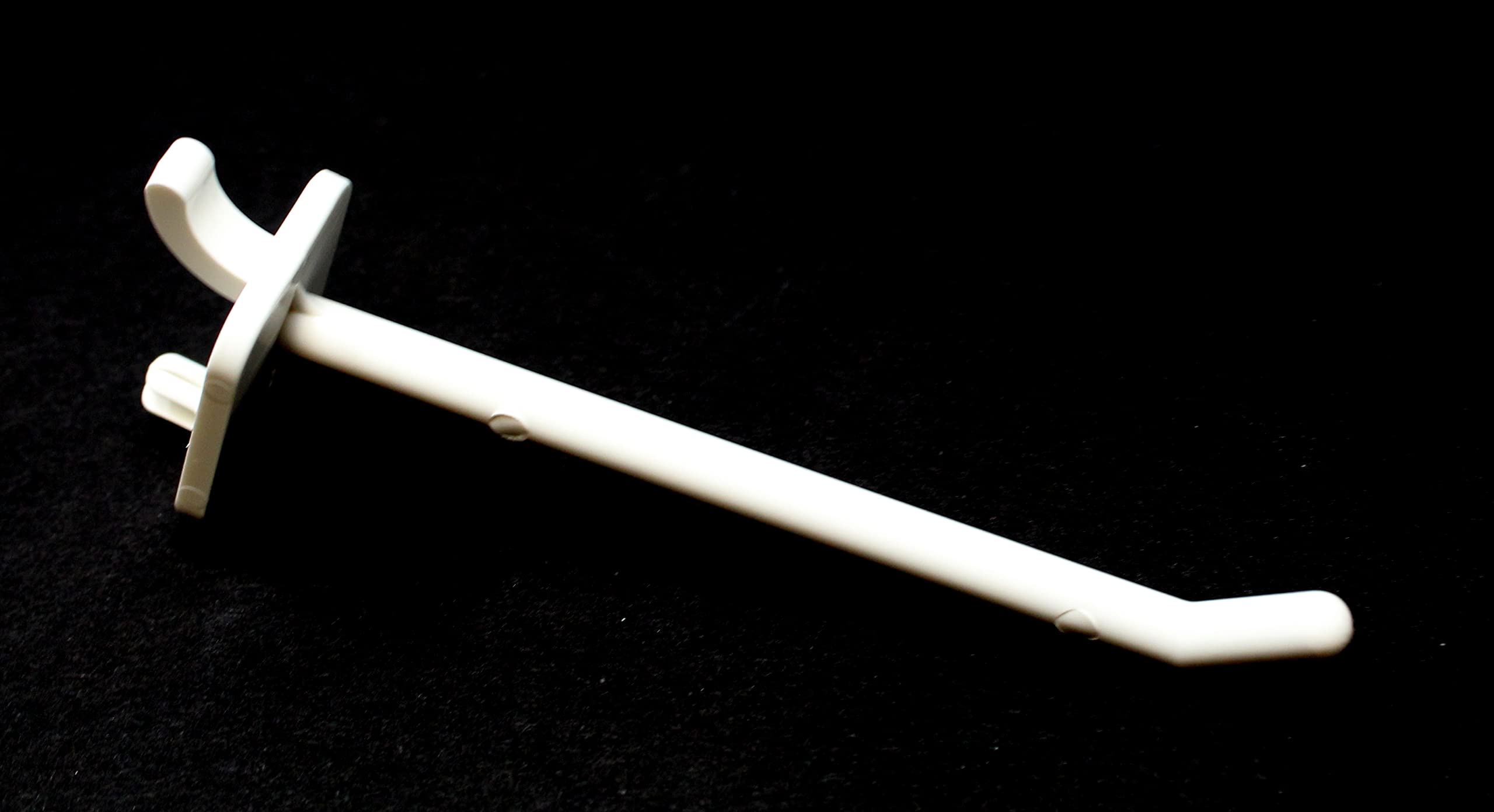 JSP Manufacturing White Plastic Pegboard Hooks - 2