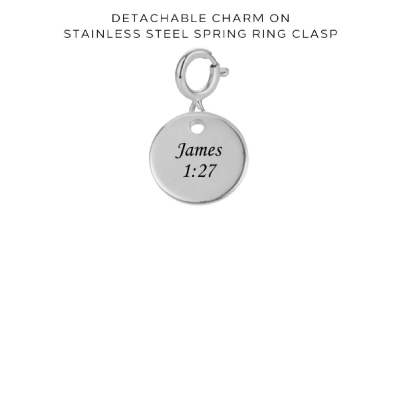 Personalized Engraved Charms with Detachable Clasp - Custom Name Jewelry for Necklaces & Bracelets - Perfect for Gifts, Anniversaries & Special Occasions - $10.00