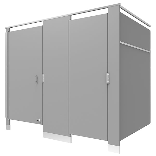 Bradley Toilet Partitions - Bradmar Solid Plastic Restroom Dividers | Durable Commercial Bathroom Stall Partitions for Schools, Offices & Public Restrooms