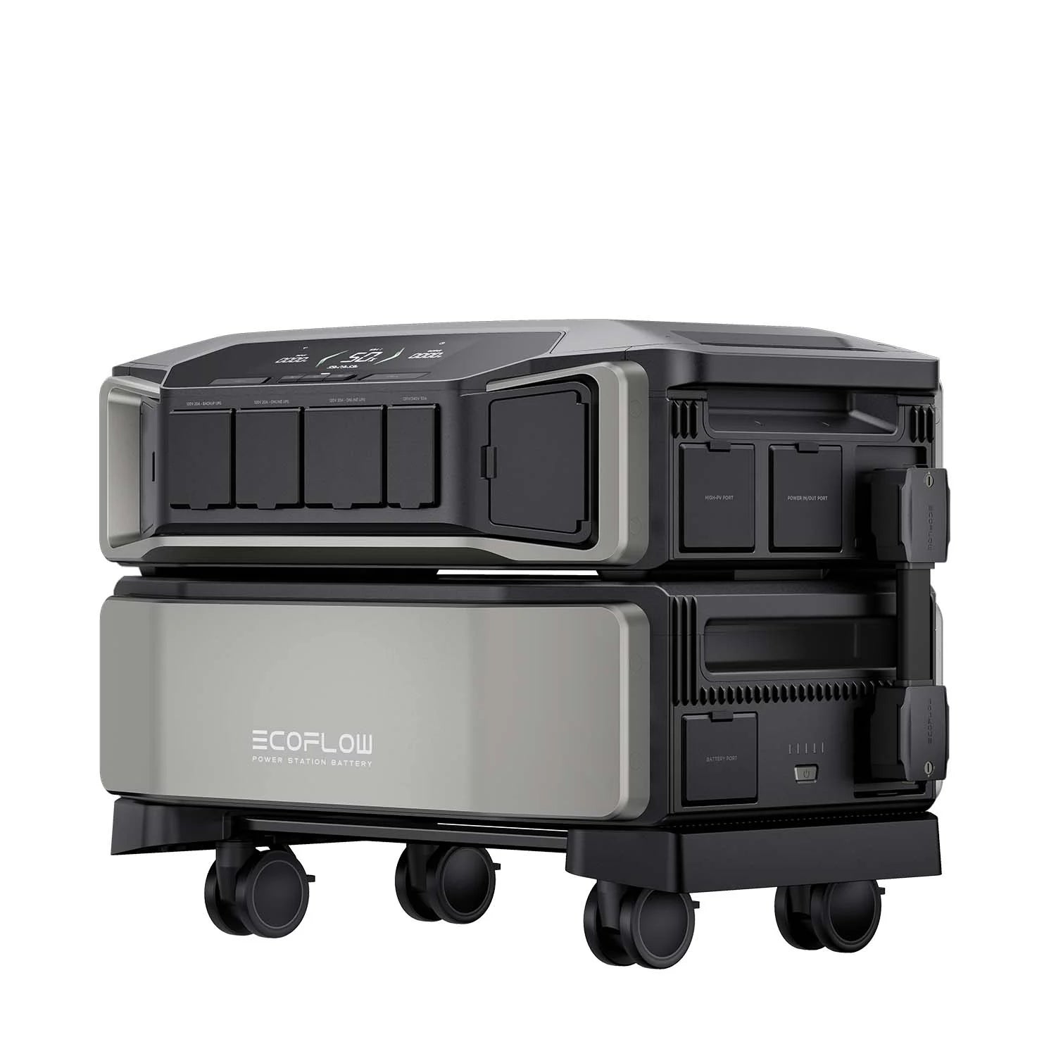 EcoFlow DELTA Pro Ultra Power Station with Inverter & Expandable Battery - Portable Solar Generator for Home Backup, RV Camping, and Off-Grid Living