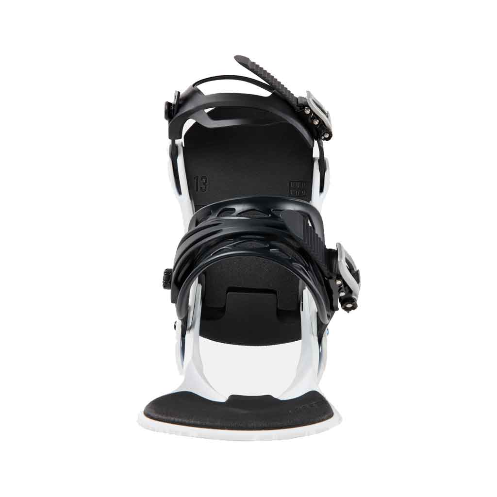 Burton 24/25 Cartel Re:Flex Snowboard Bindings - Gray/White - Perfect for All-Mountain & Freestyle Riding
