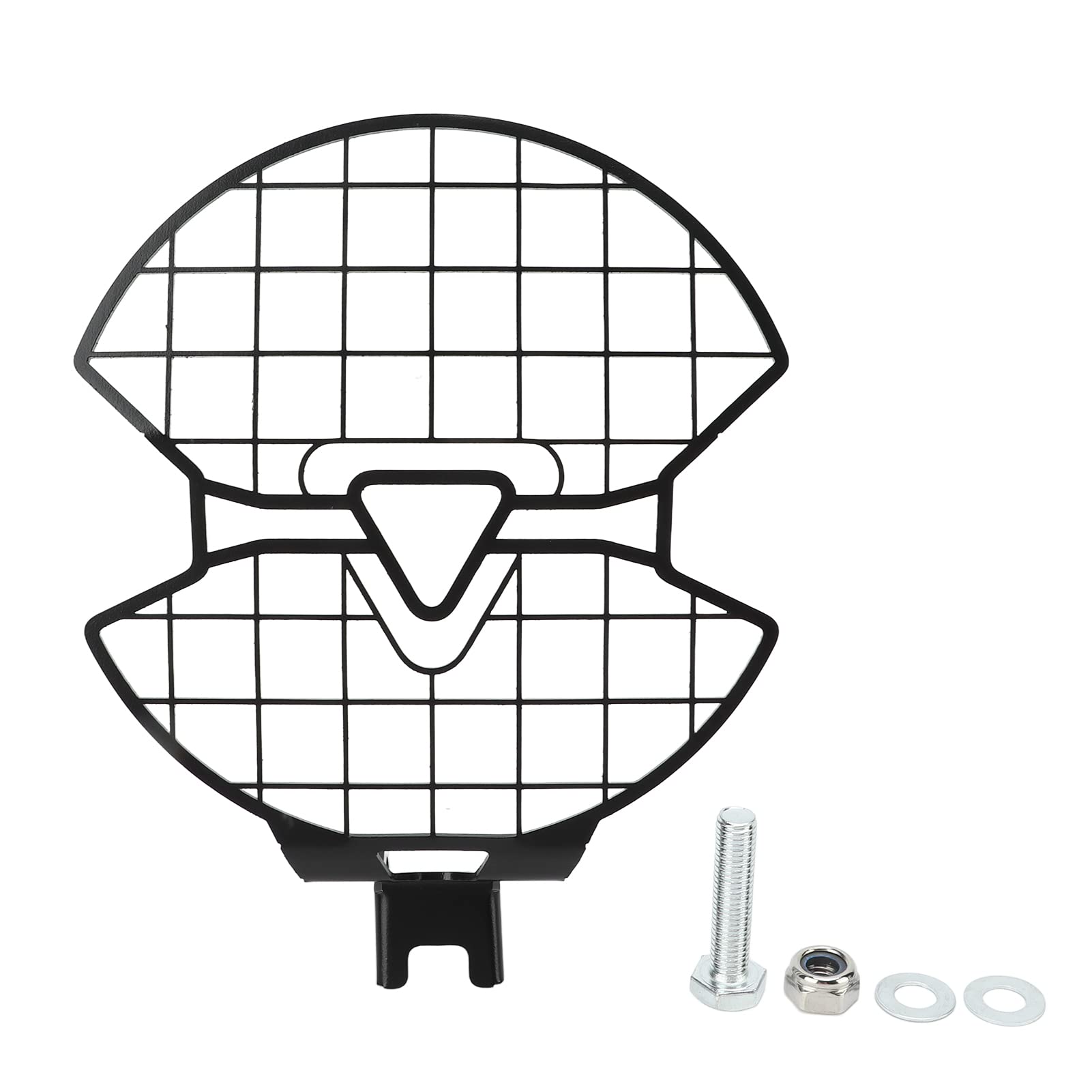 KIMISS Motorcycle Headlight Grille Cover - Stainless Steel Shockproof Headlamp Protector Guard for Triumph Trident 660 (2021 & Up) | Durable Replacement for Enhanced Protection & Style on Road Trips