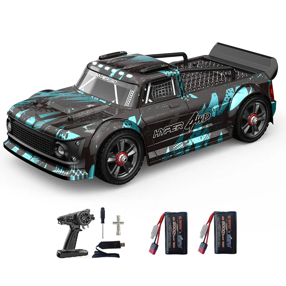 MJX HYPER GO 14301 14302 1/14 Scale 2.4GHz RC Car - 42km/h High Speed Brushless Remote Control Drift Racing Vehicle - Perfect for Outdoor Racing, Backyard Drifting & RC Hobby Enthusiasts