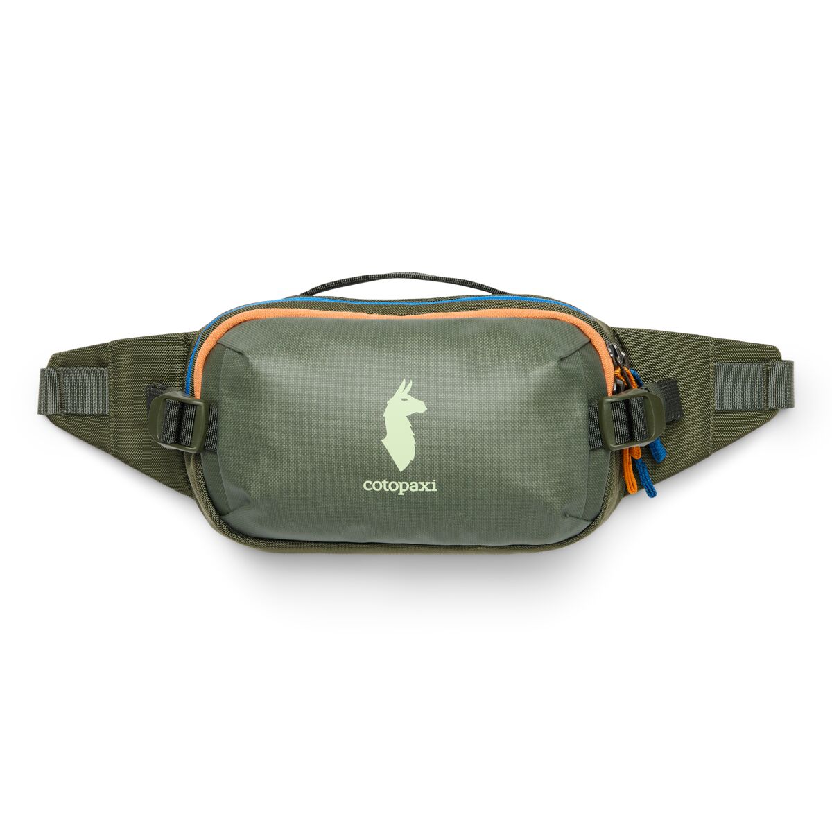 Cotopaxi Allpa X 1.5L Waterproof Hip Pack - Lightweight Travel Waist Bag for Hiking, Running & Everyday Use - Fatigue Color