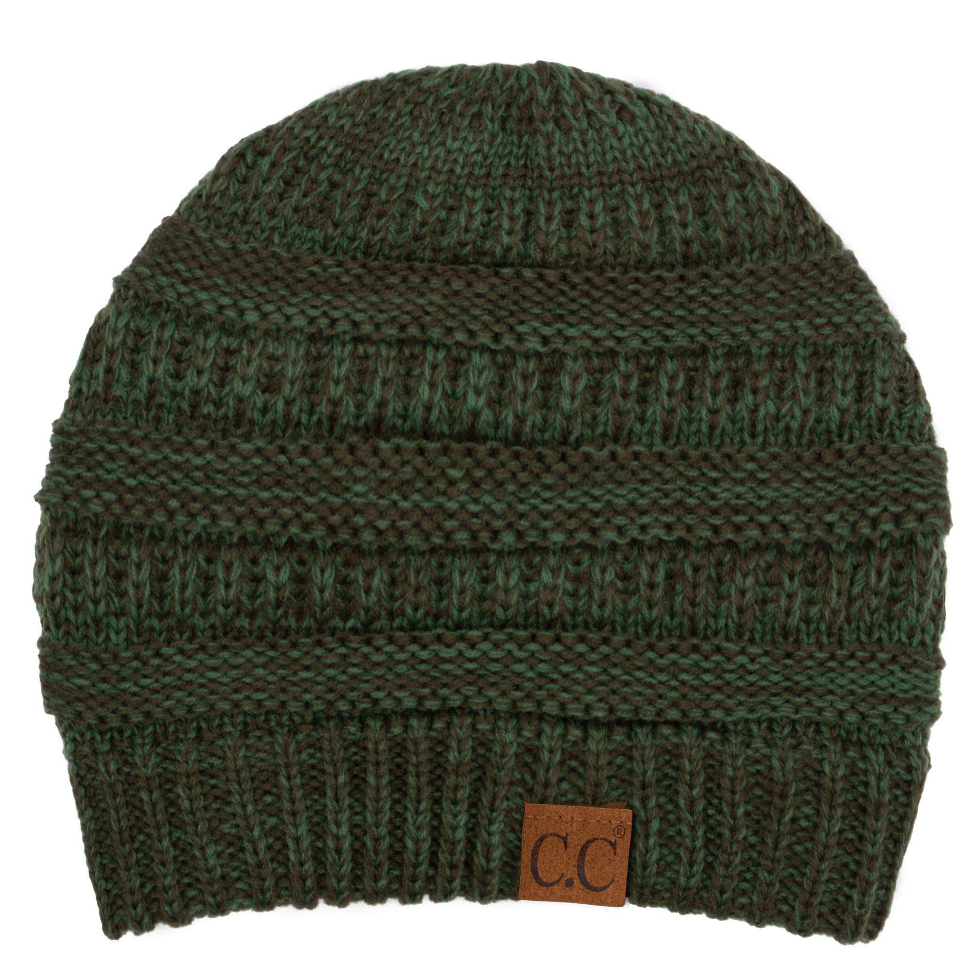 Trendy Chunky Cable Knit Beanie for Women - Soft Stretch Winter Hat - Warm & Cozy for Outdoor Activities, Skiing, Snowboarding