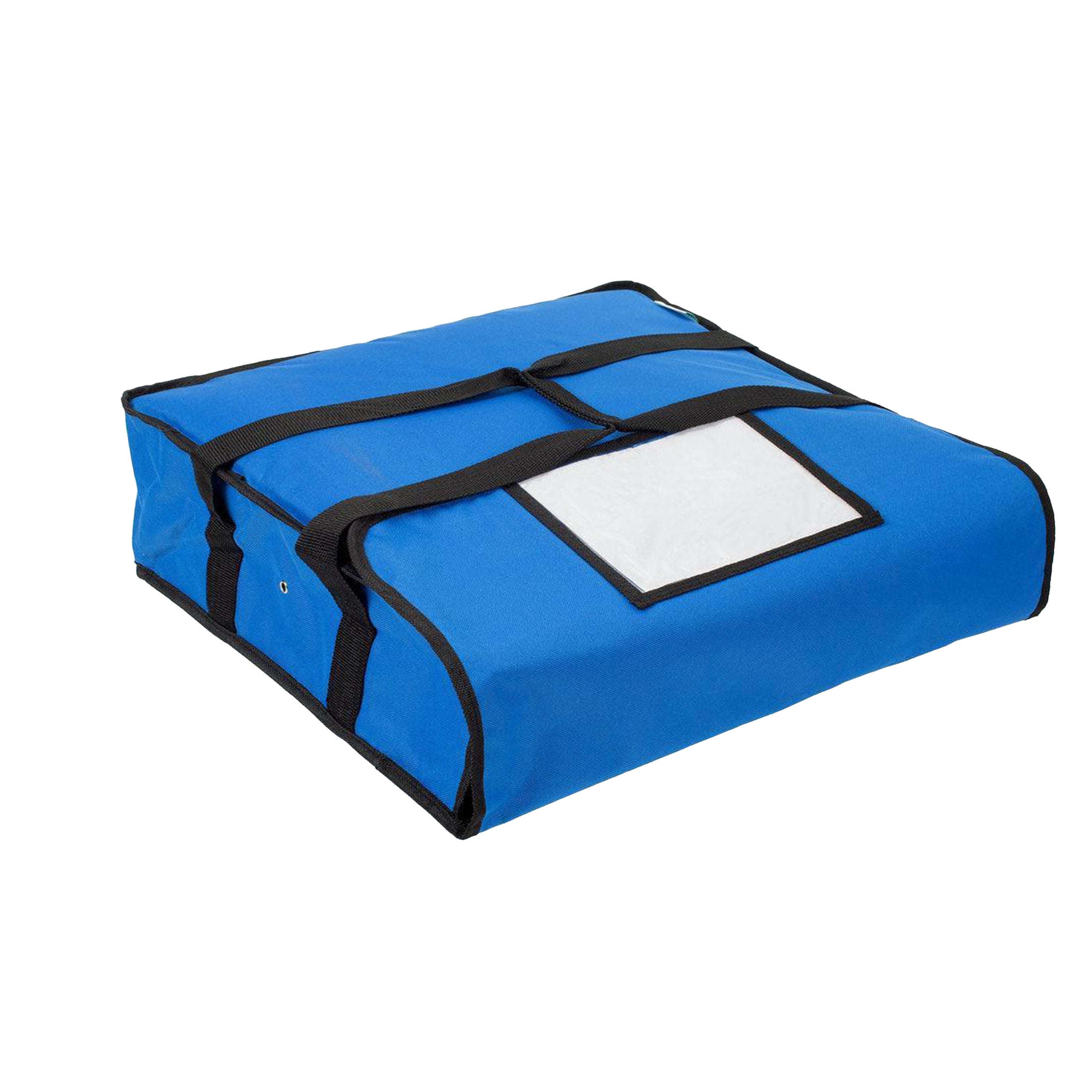 Premium 18x18x5 Inch Nylon Insulated Pizza Delivery Bag - Blue | Keeps Pizza Hot & Fresh | Perfect for Restaurants, Catering & Food Delivery Services
