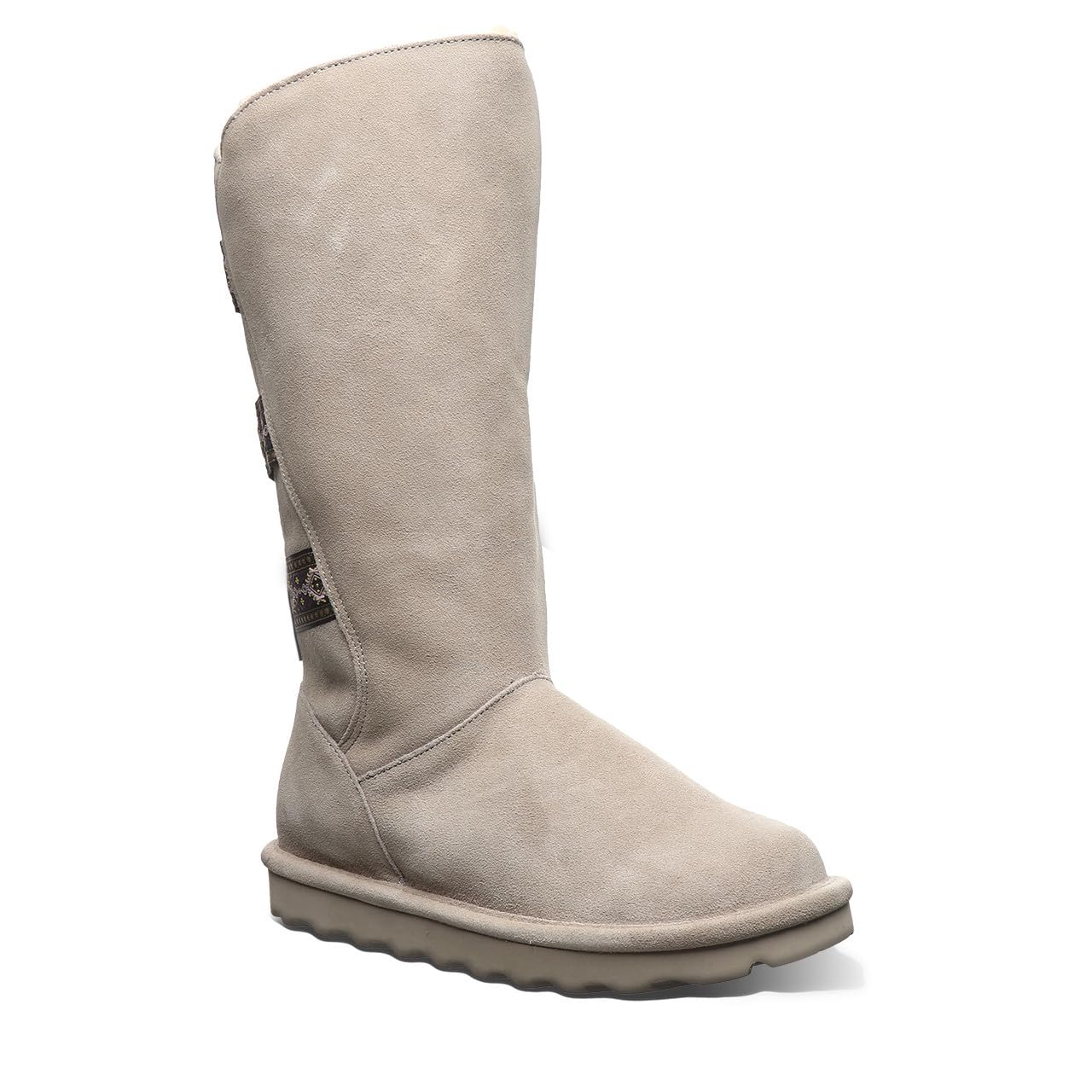BEARPAW Women's Violet Suede Winter Boots - Comfortable & Warm Snow Boots for Women - Ideal for Cold Weather, Snowy Days, and Outdoor Activities