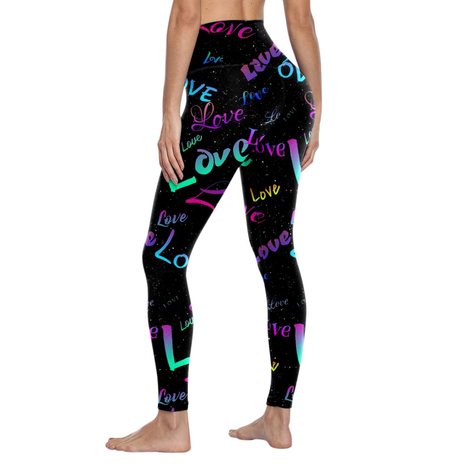 Felwors Women's High Waisted Yoga Pants - Tummy Control Workout Capri Leggings for Running, Gym & Summer Casual Wear | Breathable Stretchy Activewear