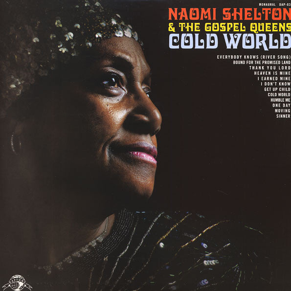 Naomi Shelton & The Gospel Queens - Cold World Vinyl LP | Gospel Soul Music Record | Perfect for Home Listening & Music Collectors