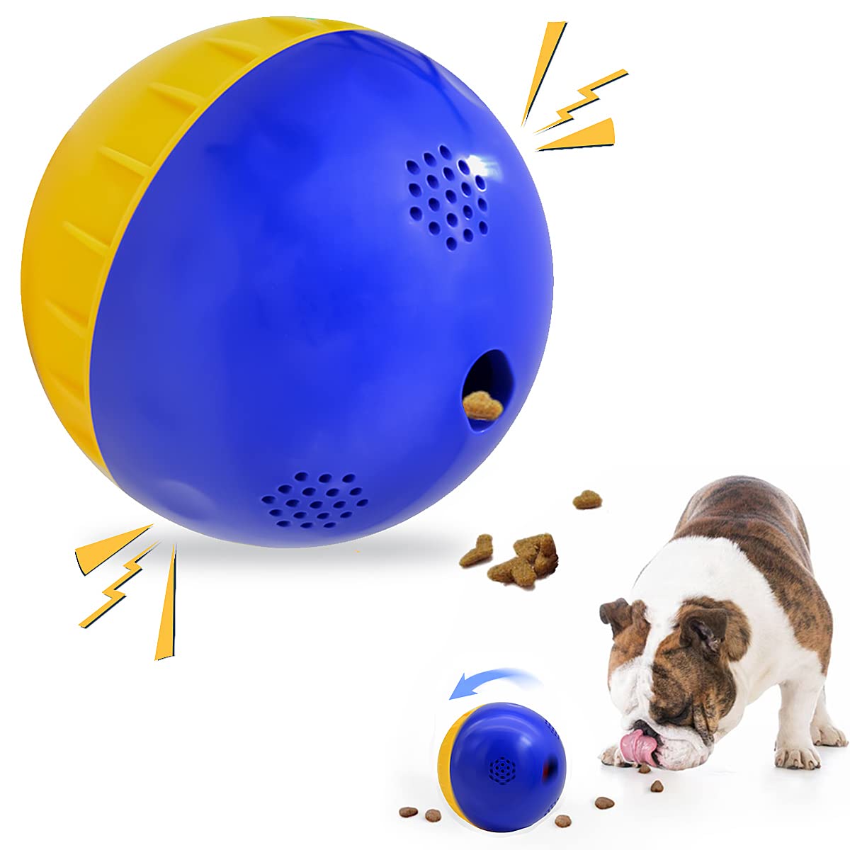 HOLYSTEED Interactive Dog Toy Ball – 4.7