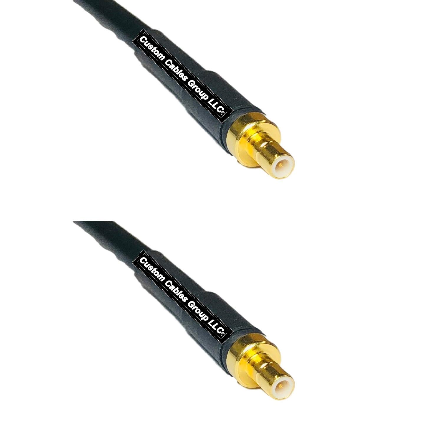 3 Feet RG58 SMB Male to SMB Male RF Pigtail Coaxial Cable - High Frequency Signal Transmission for Ham Radio, CCTV, and Wireless Antennas