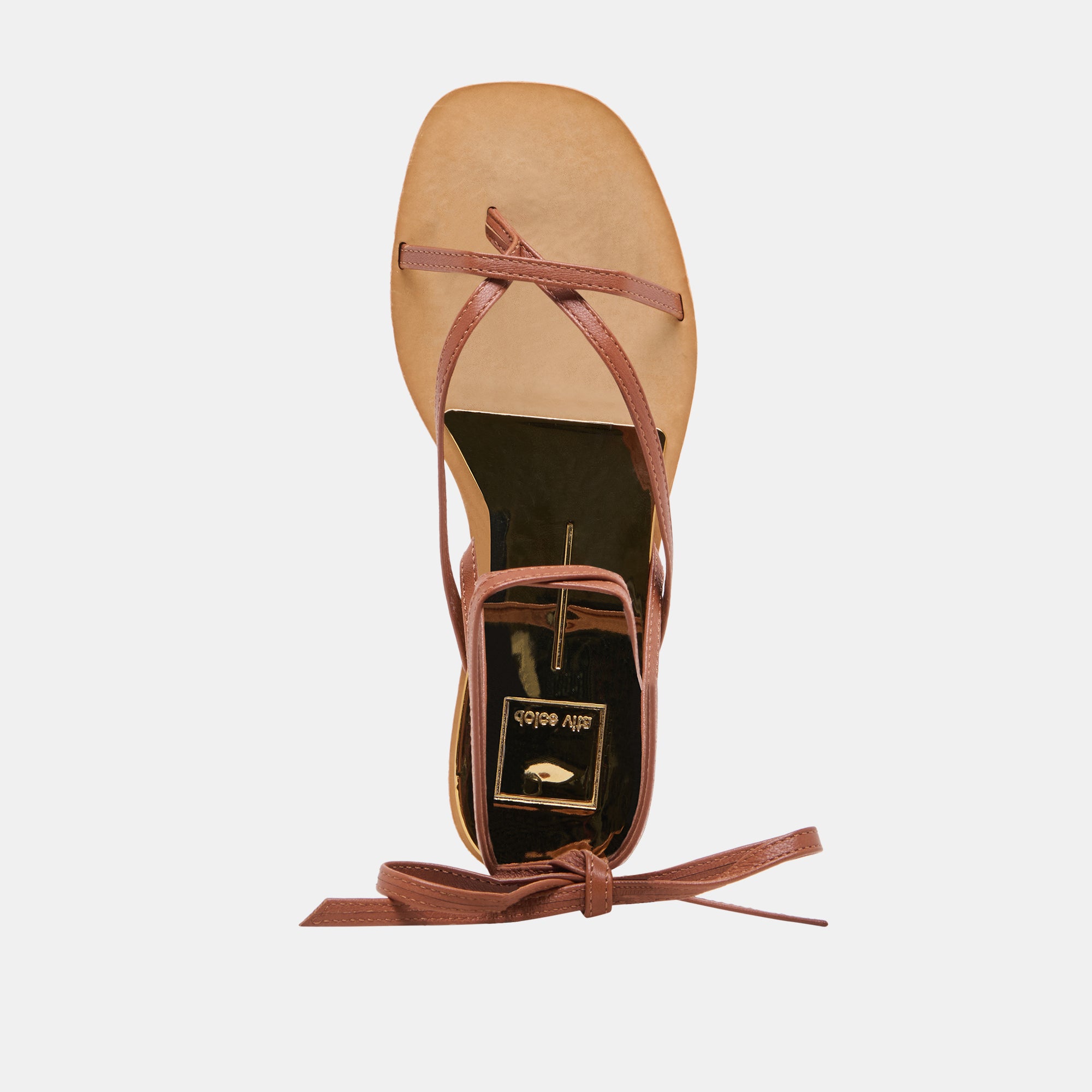 Premium Cognac Leather RUDIE Sandals - Comfortable & Stylish Men's & Women's Slides for Beach, Pool, and Casual Wear