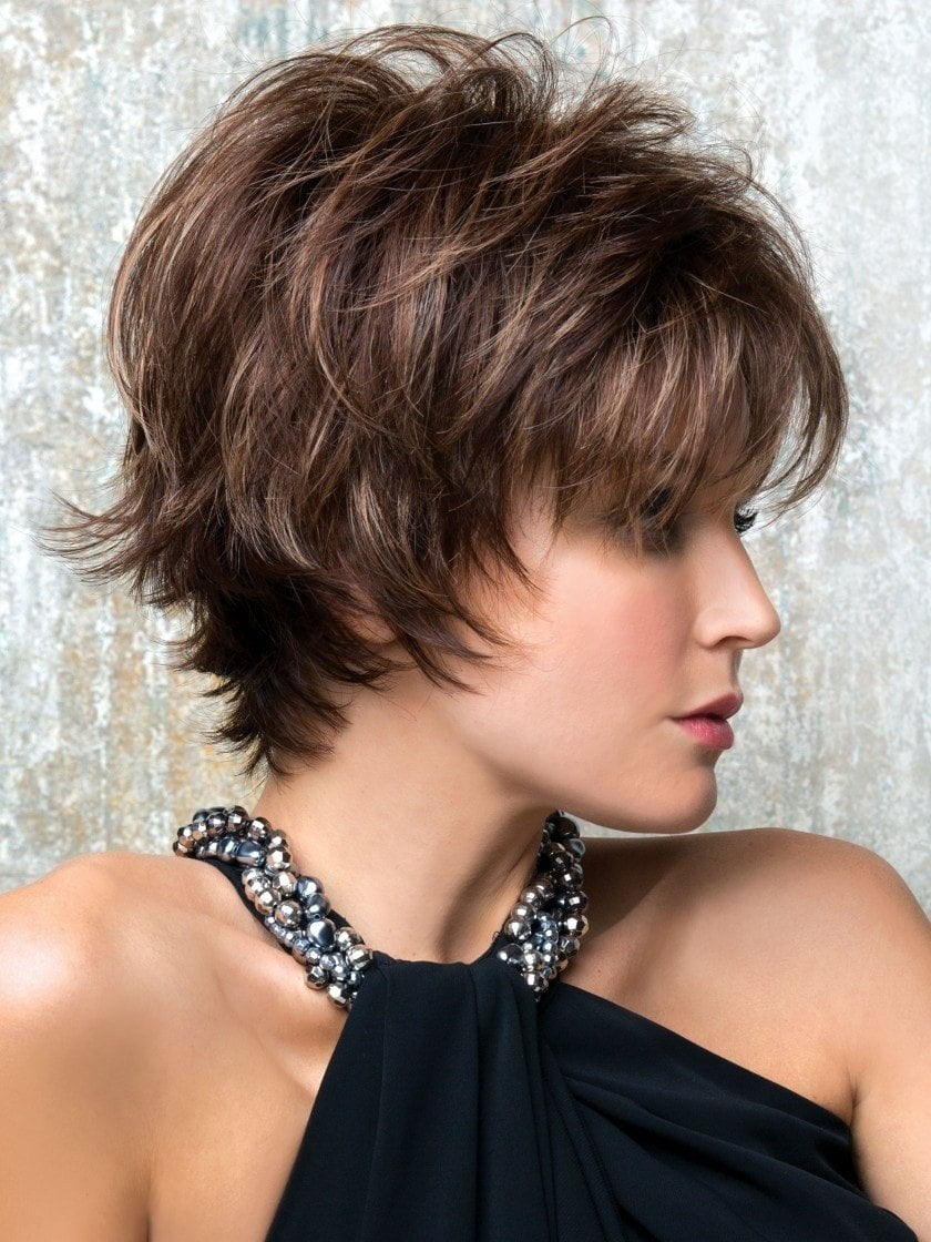 Premium Synthetic Wig with Basic Cap - Natural Looking Coco Brown Hair for Women | Perfect for Cosplay, Daily Wear & Special Occasions