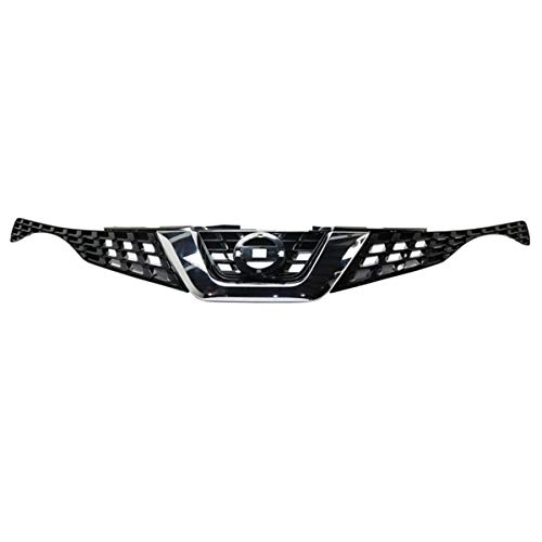 2015-2017 Nissan Juke S/SL/SV 1.6L Front Bumper Grille Assembly (No Camera Hole) - Replacement Grill for Improved Airflow & Aggressive Style | Perfect for Off-Roading, Car Shows & Daily Driving