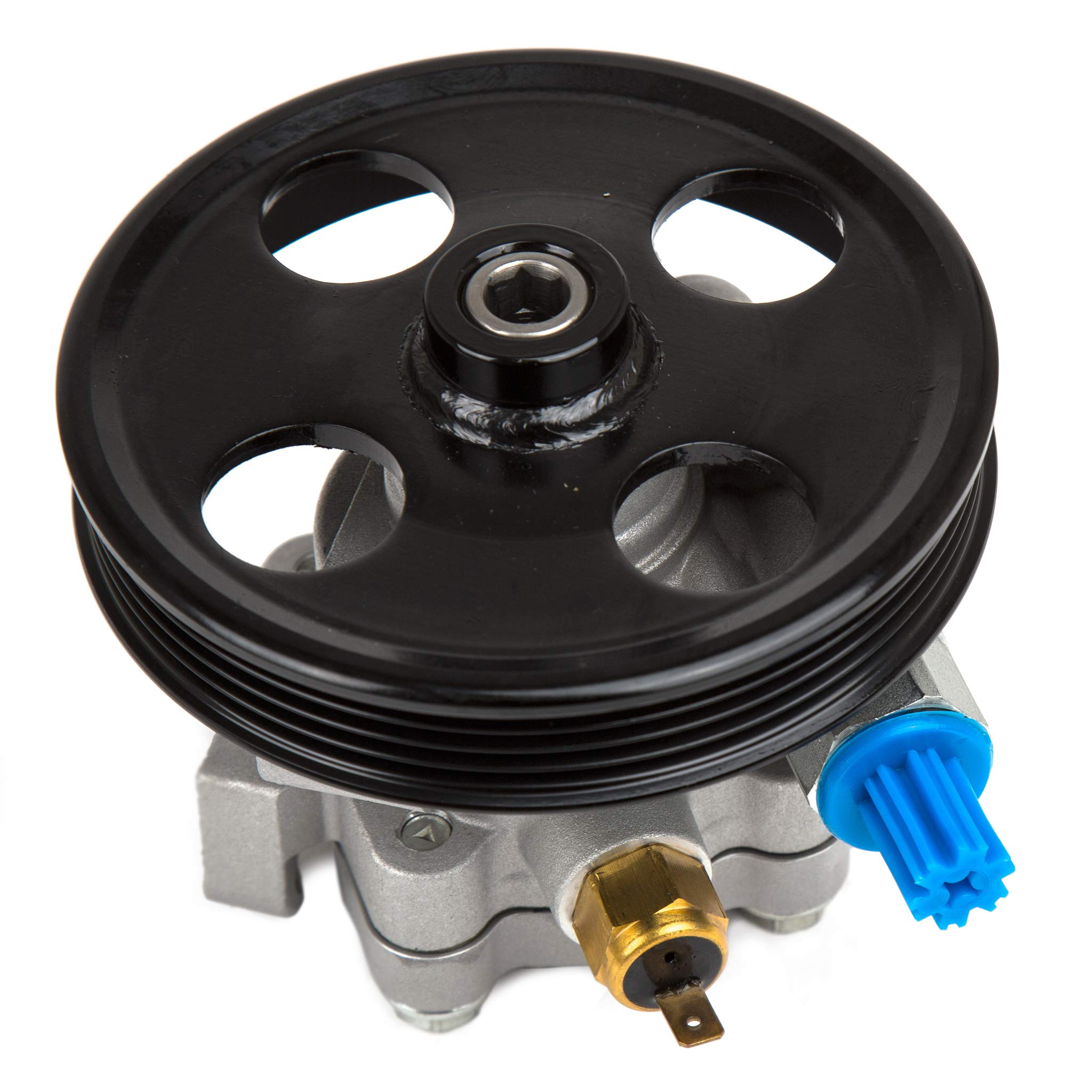 MA-9761259418 Power Steering Pump 20-1401 Replacement for 2007-2012 Ford Edge, Fusion & Lincoln MKX 3.5L V6 - Compatible with OEM Part 8303759 - Smooth Steering Performance for City Driving and Highway Cruising