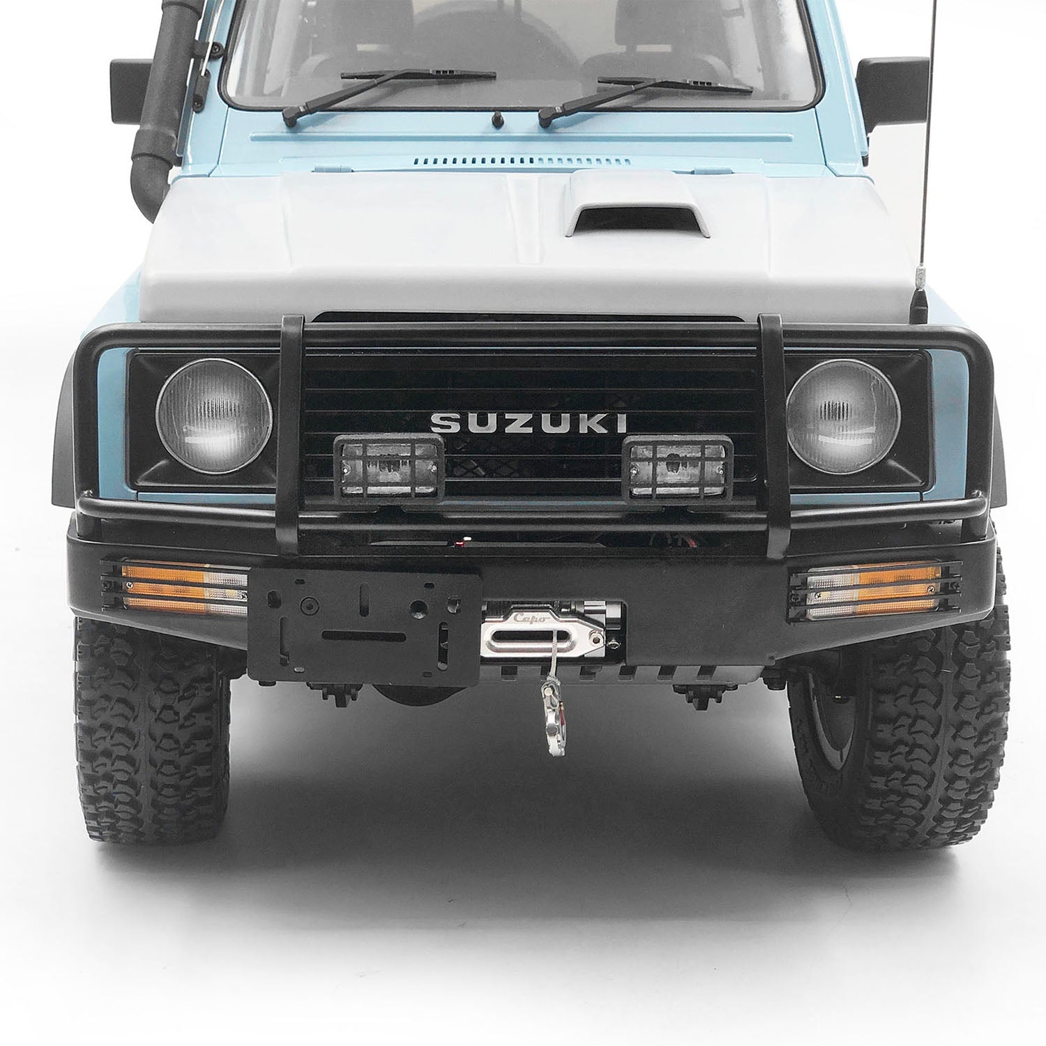 1:6 Scale Metal Front Bumper ARB Replacement Part for Capo Sixer1 RC Off-Road Crawler Car - Durable Upgrade Accessory for Rock Crawling & Trail Adventures