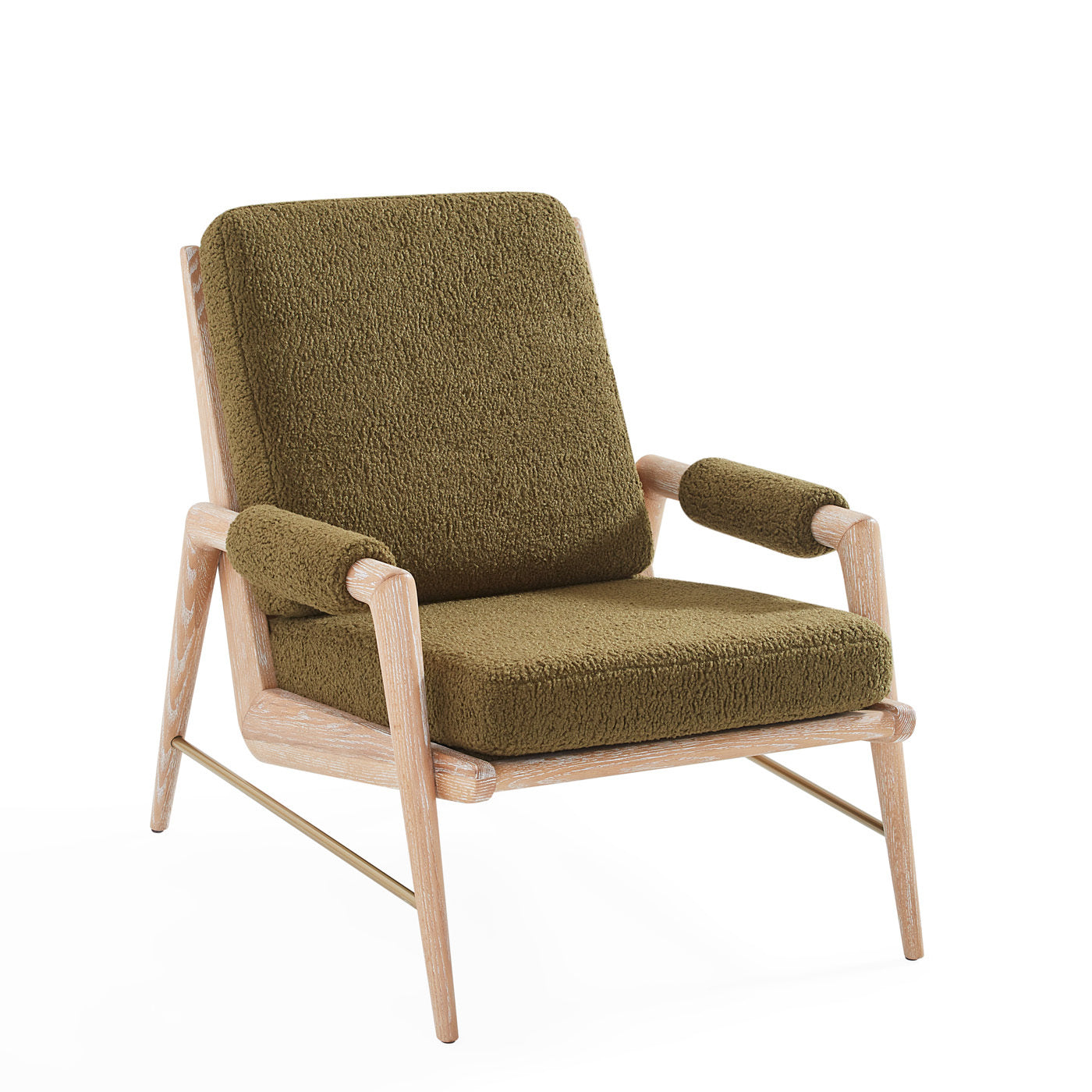 Big Sur Lounge Chair - Modern Comfortable Recliner for Living Room, Patio & Office - Premium Fabric & Ergonomic Design for Relaxation & Style