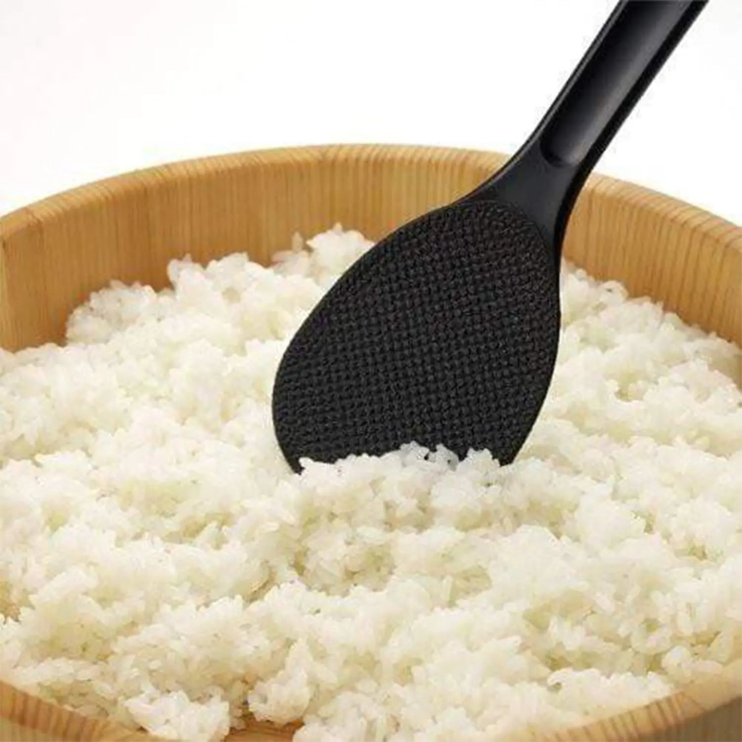 Akebono Premium Polypropylene Rice Spatula - Non-Stick, Heat-Resistant Kitchen Utensil for Cooking, Stirring & Serving Rice, Pasta & More