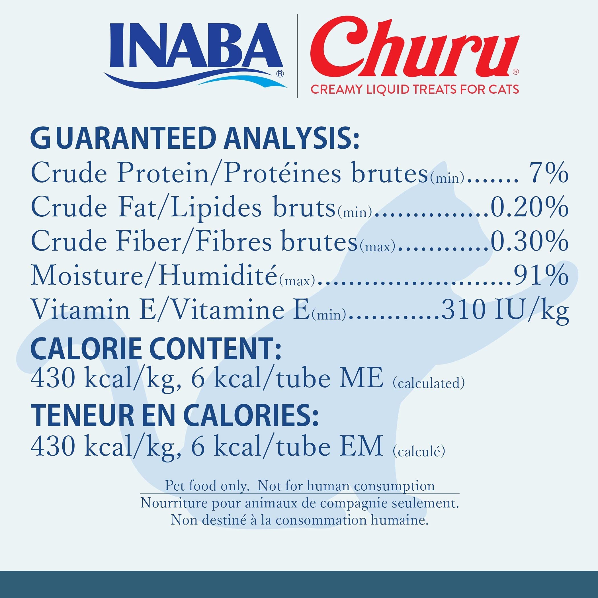 INABA Churu Lickable Purée Natural Cat Treats - Tuna Flavor (4 Tubes) | Grain-Free Wet Cat Snacks for Hydration & Training | Perfect for Picky Eaters & Senior Cats