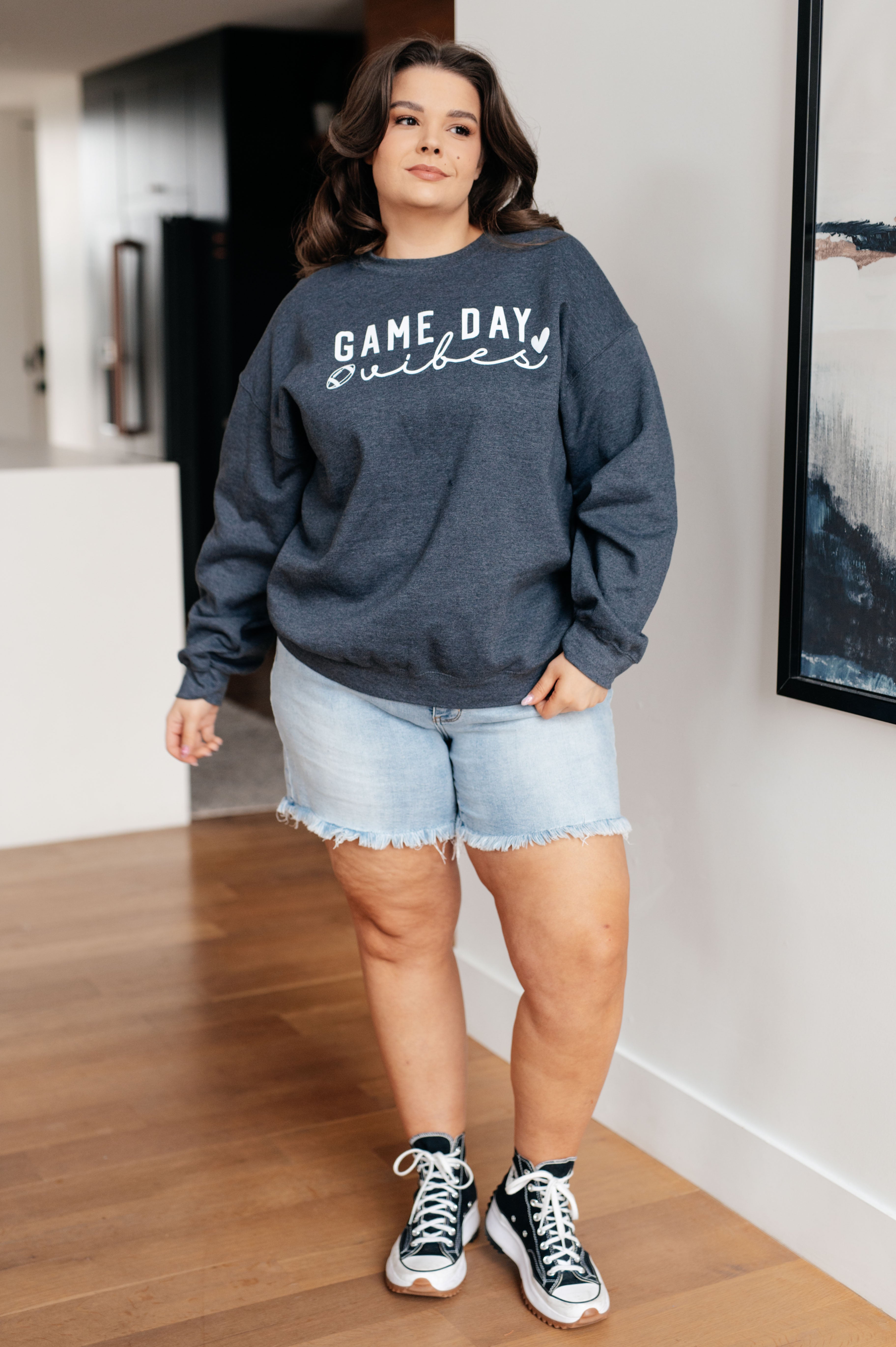 Game Day Vibes Pullover Hoodie - Cozy & Stylish Sweatshirt for Men & Women | Perfect for Football, Basketball, Sports Events & Casual Wear