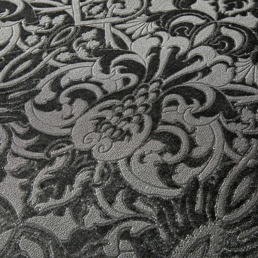 Laurence Llewelyn Bowen Firenza Duvet Cover Set - Slate Grey Luxury Bedding for Master Bedroom & Guest Room