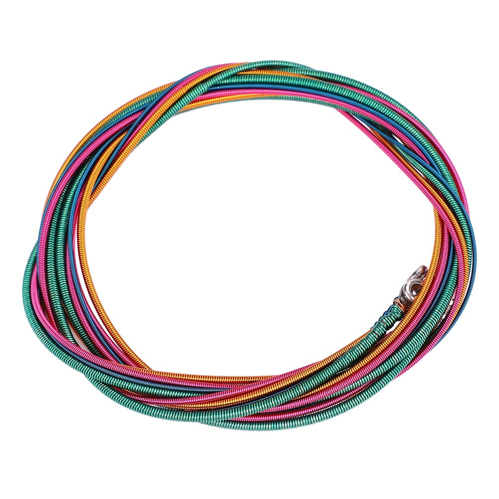 Premium Jeankak Bass Guitar Strings - Smooth Lightweight Steel 4-String Set for Electric Bass | Durable & Sturdy for Beginners | Perfect for Practice, Studio Recording & Live Performances