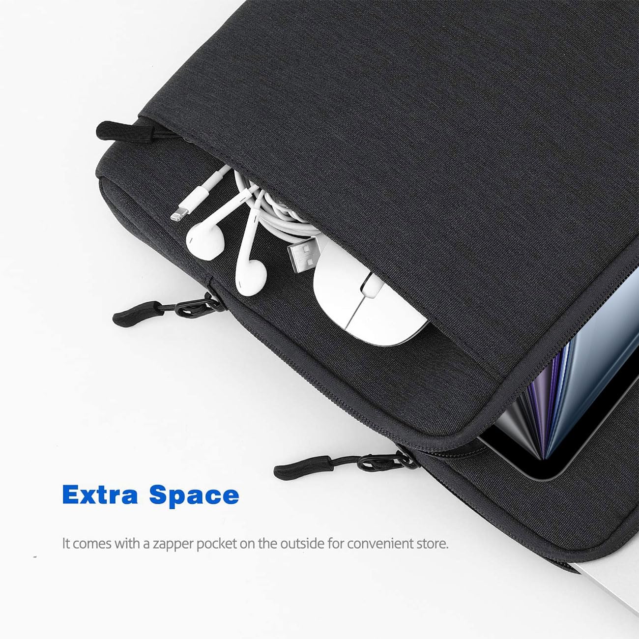 13-13.3 Inch Tablet Sleeve Case Shoulder Bag - Compatible with iPad Pro 13
