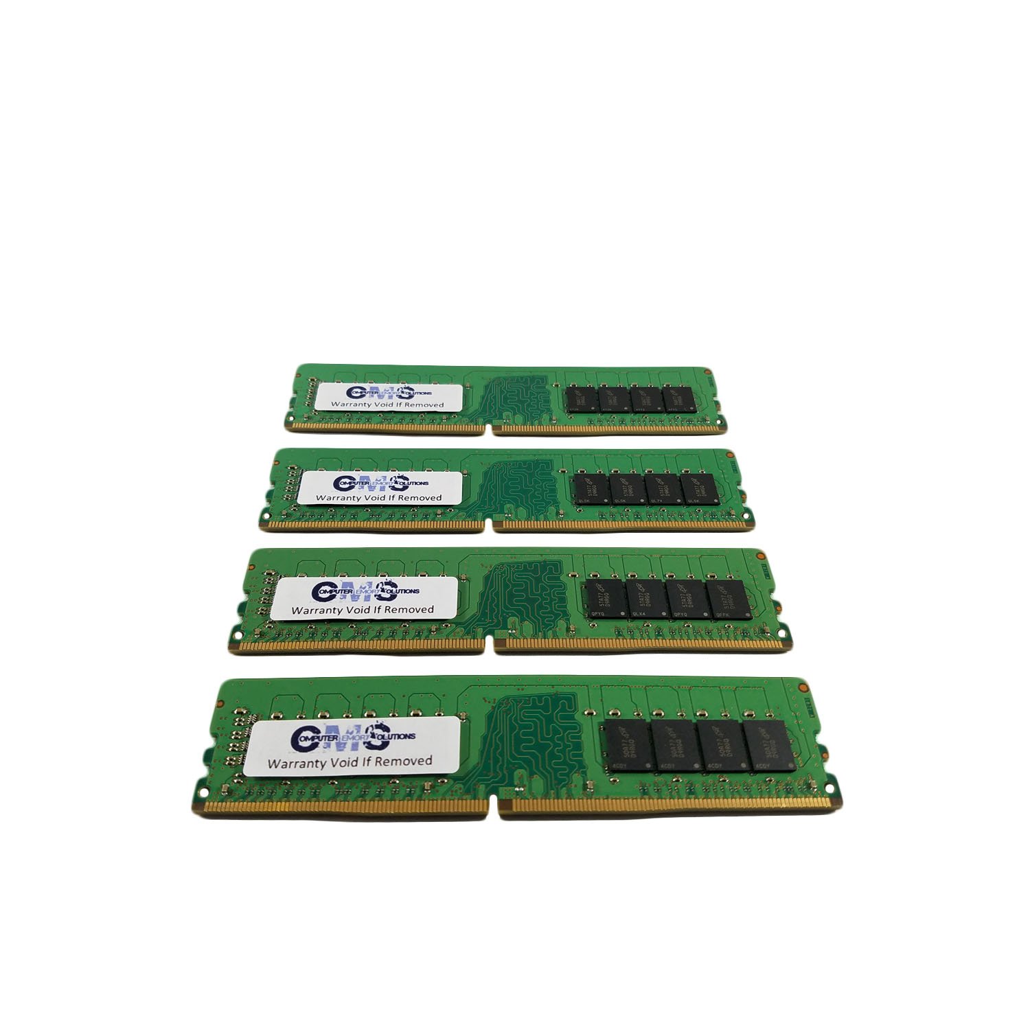 64GB (4x16GB) DDR4 2666MHz Non-ECC DIMM RAM Memory Upgrade Kit - Compatible with ASUS/ASRock Z370M Pro4, Z390 Phantom Gaming 4/7/X Motherboards | Boost Gaming & Workstation Performance