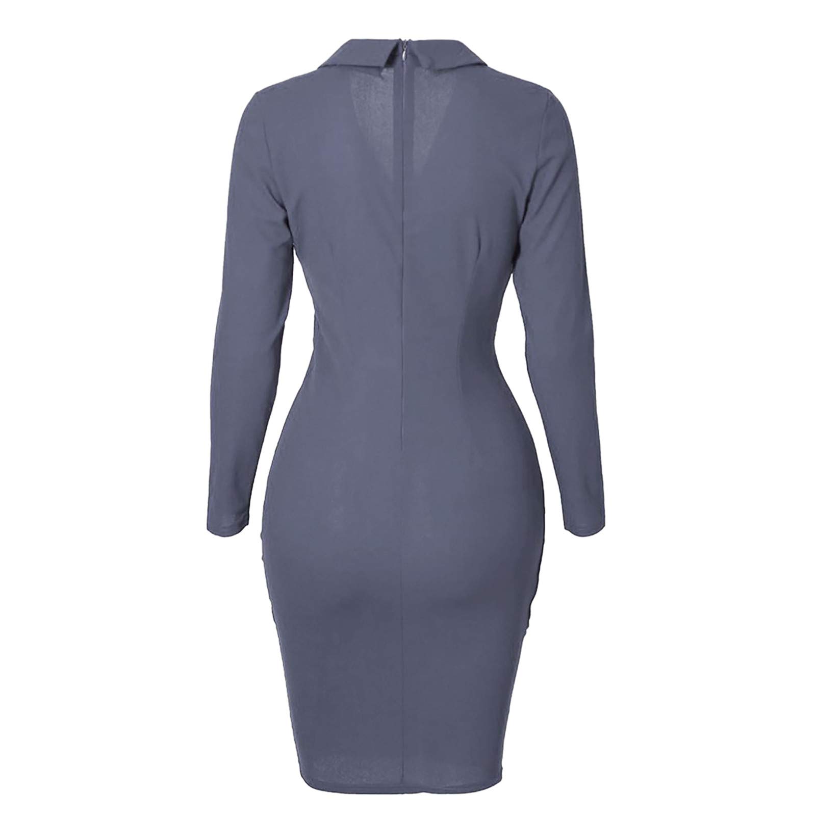 Elegant Women's Asymmetric Blazer Dress for Office & Events