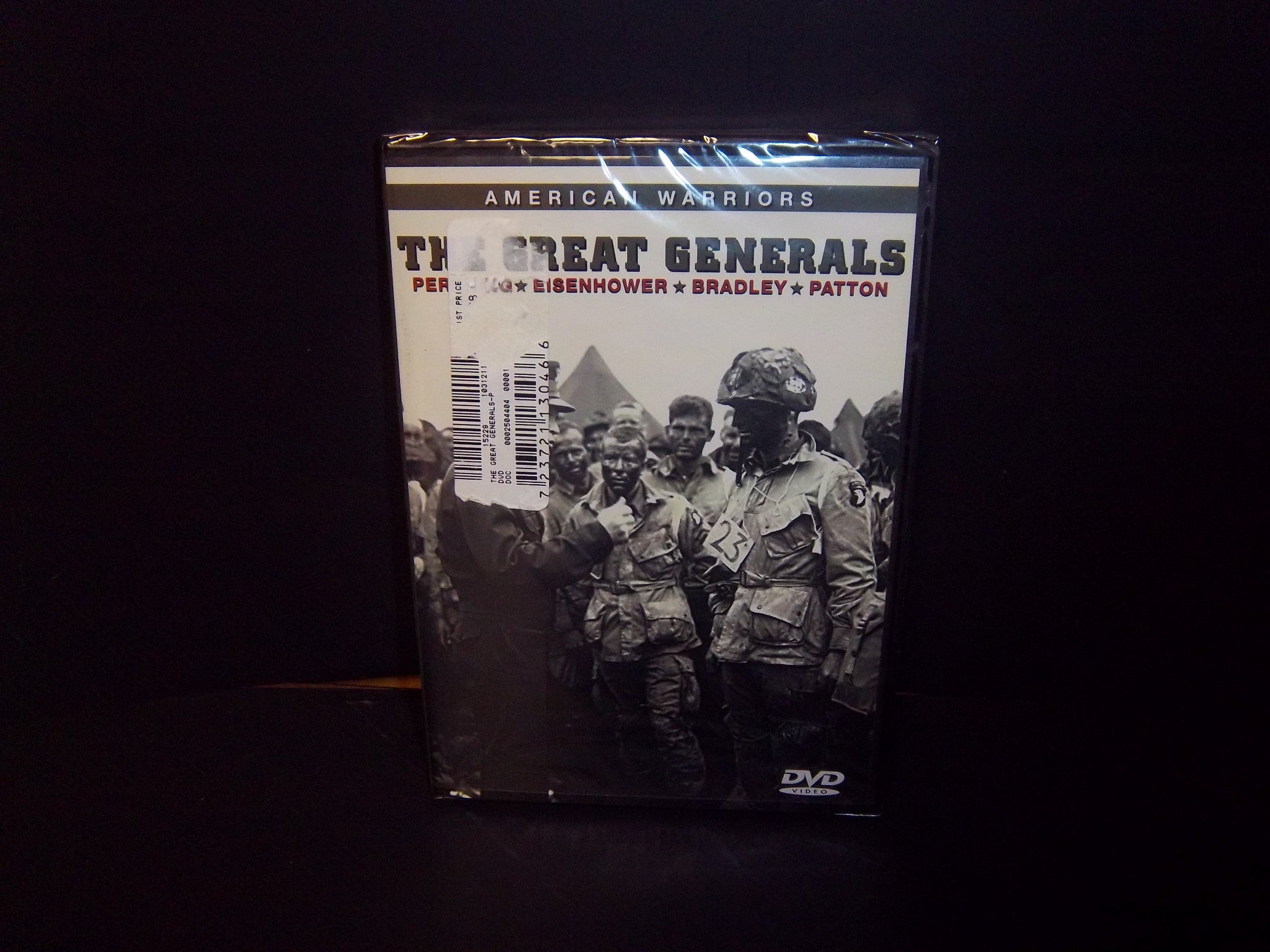 American Warriors: Great Generals - Pershing, Eisenhower, Bradley | Historical Military Documentary DVD | Perfect for History Buffs & Military Enthusiasts