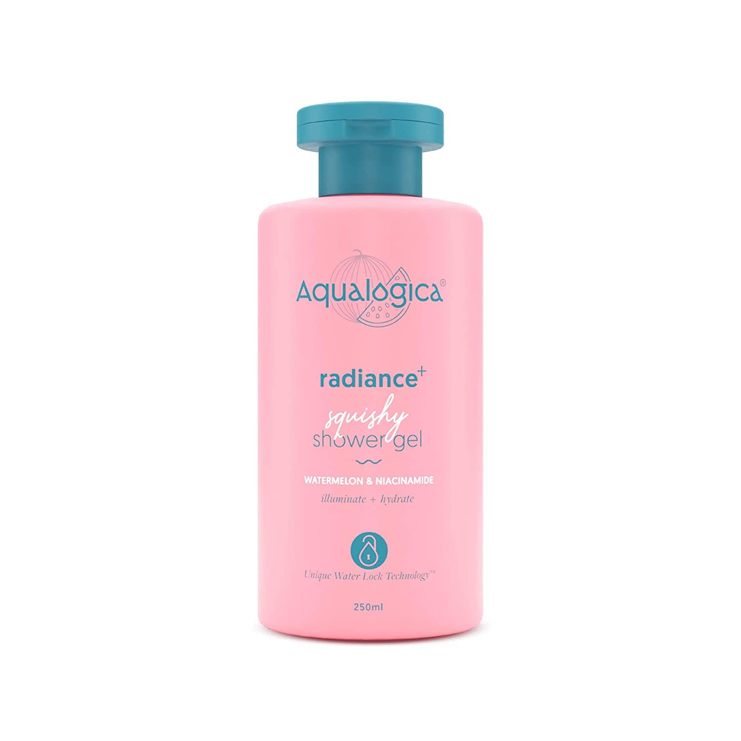 Radiance Squishy Shower Gel with Watermelon & Niacinamide - 250ml Hydrating Body Wash for Soft Skin | Perfect for Daily Shower & Spa Relaxation