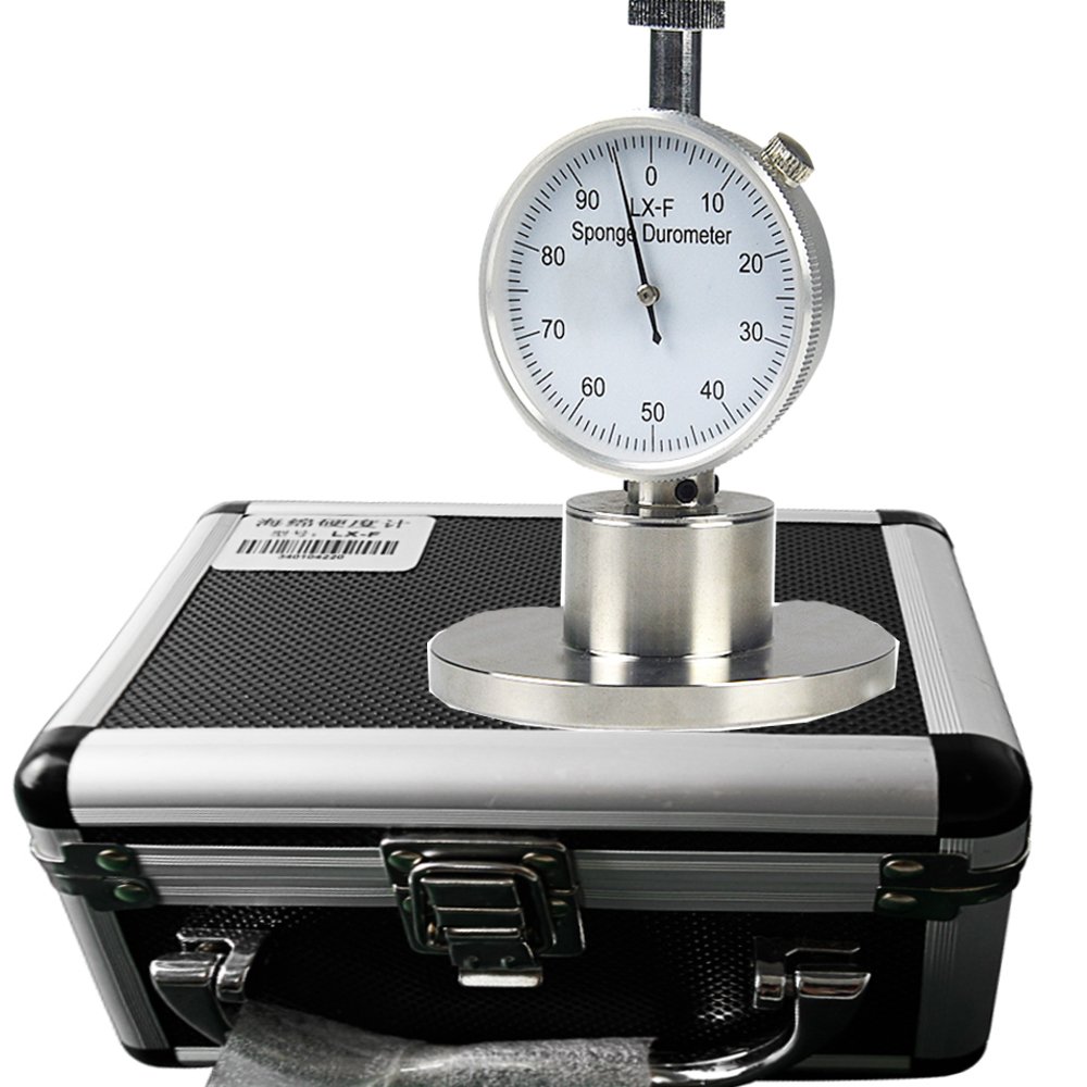 Premium Sponge Foam Hardness Tester Durometer - Accurate Shore A Scale Measurement for Soft Foam, Polyurethane & Sponge Products | Ideal for Quality Control in Mattress, Cushion & Upholstery Manufacturing