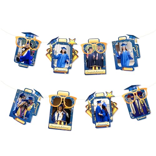 blue gold photo banner
