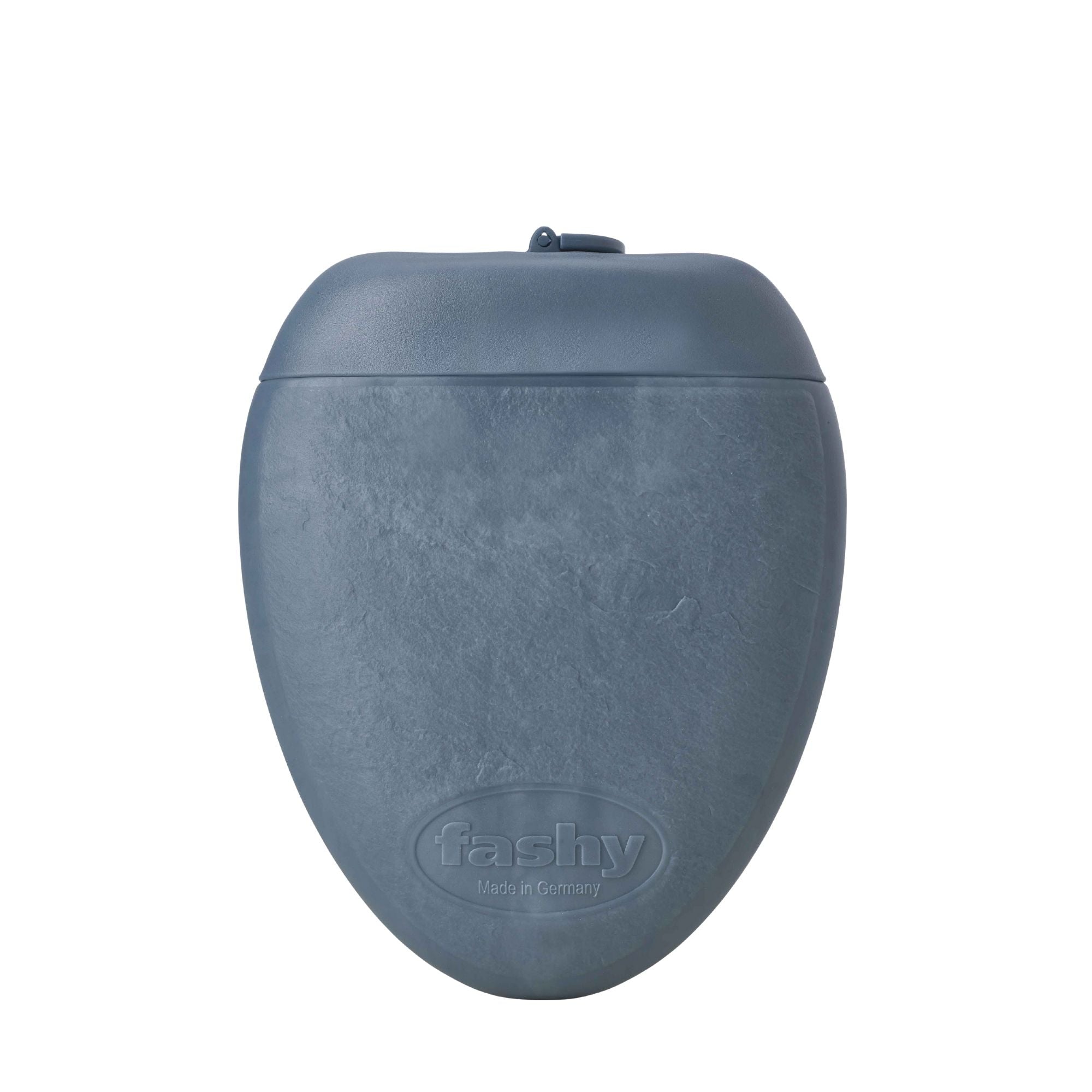 1.8L Slate Blue Pebble-Shaped Smart Hot Water Bottle - Electric Heating Pad for Pain Relief, Warmth & Comfort - Perfect for Cold Nights, Period Cramps & Muscle Aches