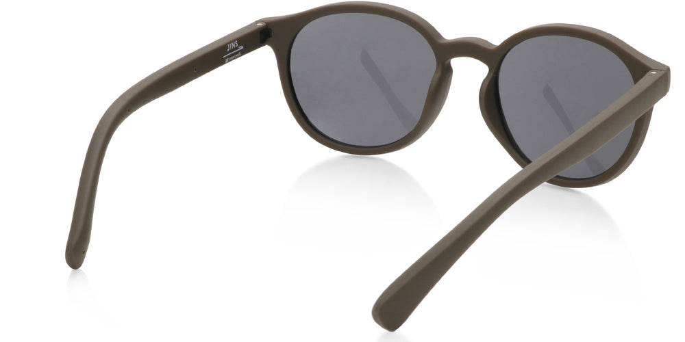 JINS x Snow Peak Rubber Sunglasses 015 85 - Lightweight Polarized Outdoor Sunglasses for Hiking, Fishing & Beach Activities
