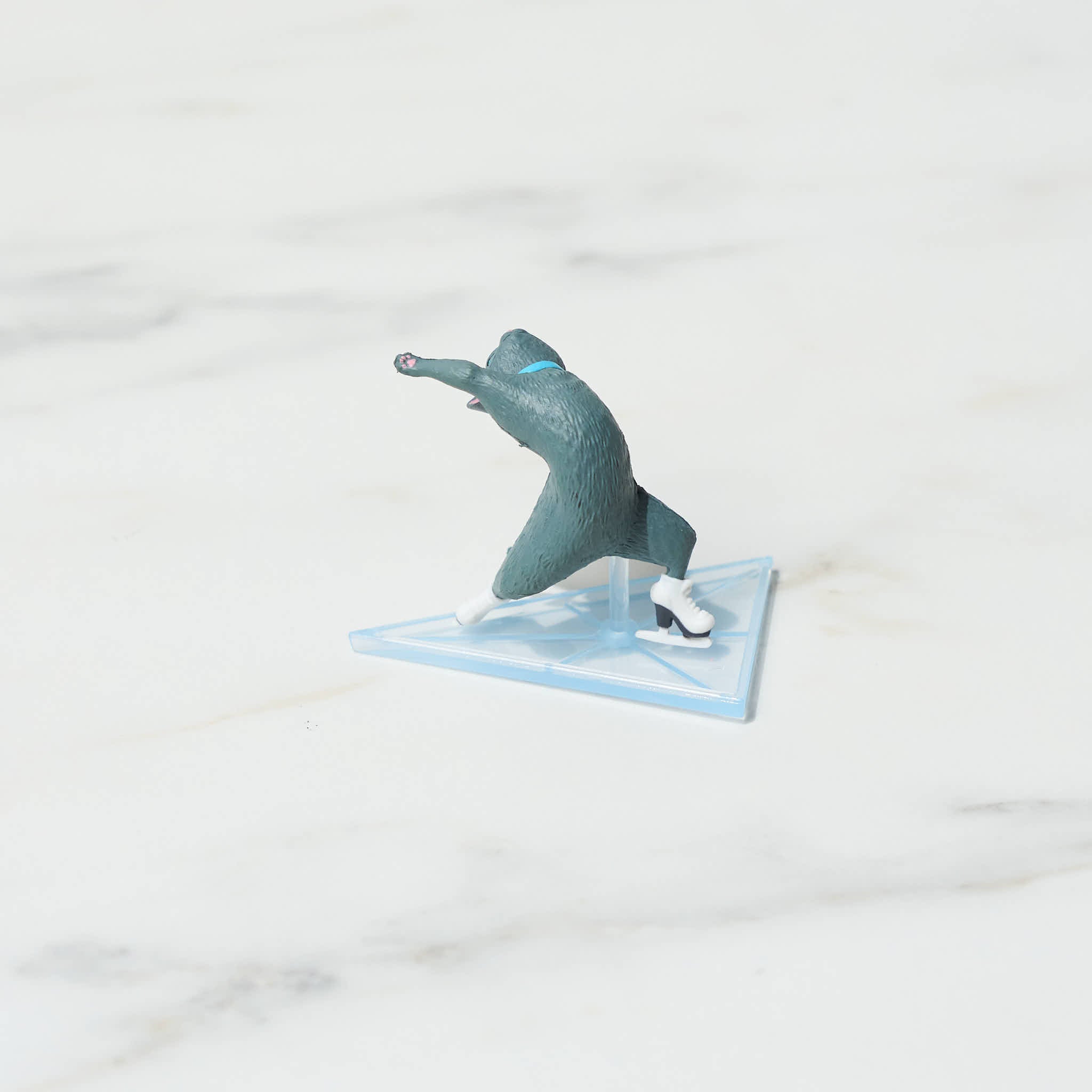 Silver Ice Cat Gacha Capsule Toy - Collectible Cute Cat Figures for Kids & Adults - Perfect for Gifts, Party Favors, and Anime Collections