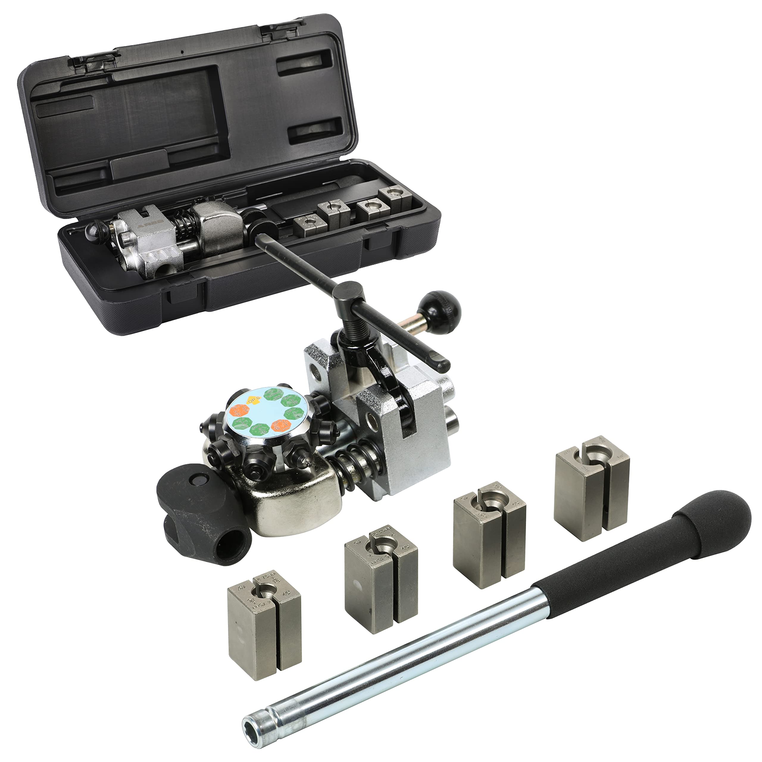 ARES 18012 Professional Brake Line Flaring Tool Kit - Compatible with Steel, Stainless Steel, Copper & Aluminum Tubing - Includes Durable Storage Case - Perfect for Auto Repair, DIY Mechanics & Brake Line Maintenance