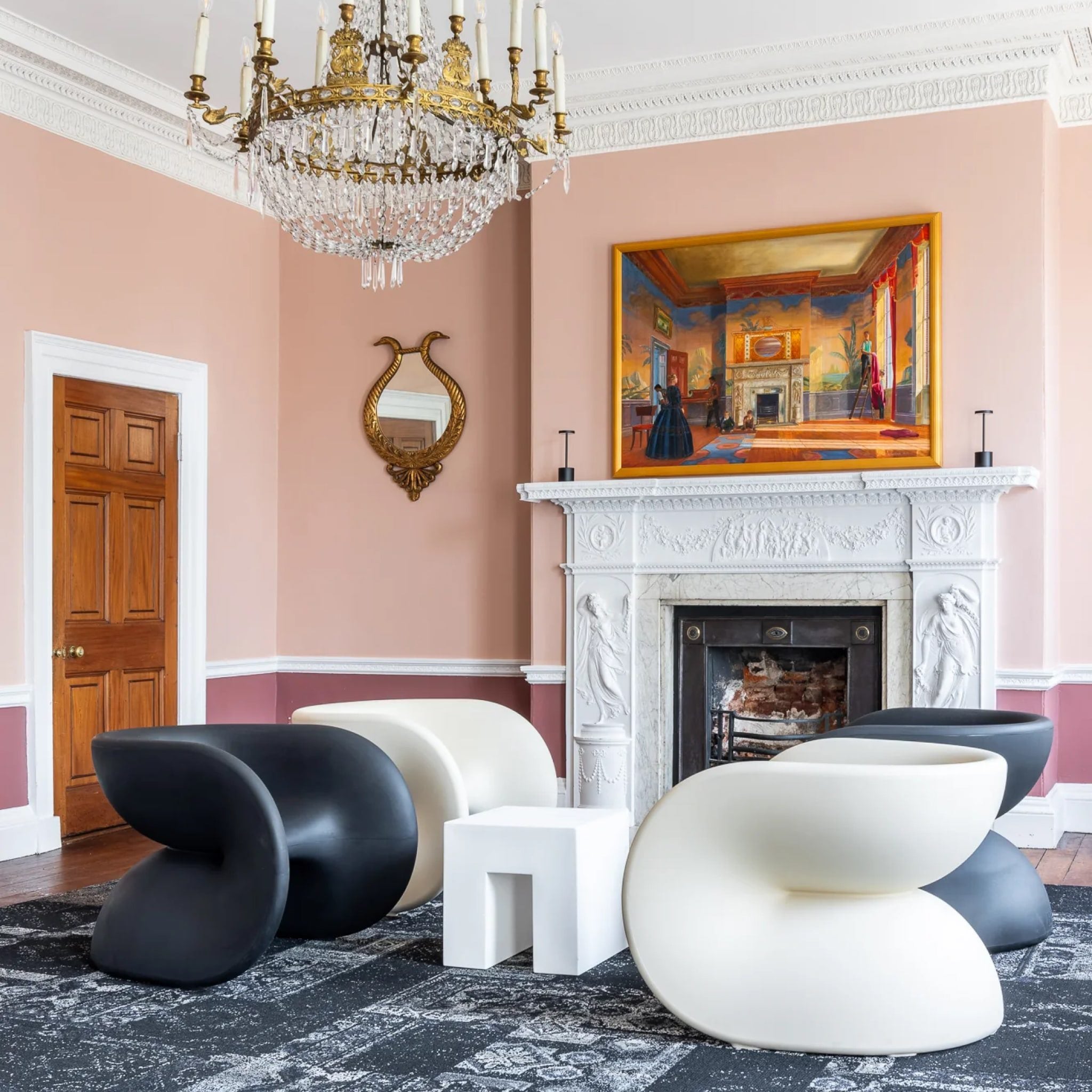**HELLER Fortune Chair in Licorice - Modern Lounge Chair for Living Room, Office, or Reading Nook - Pre Order Now**